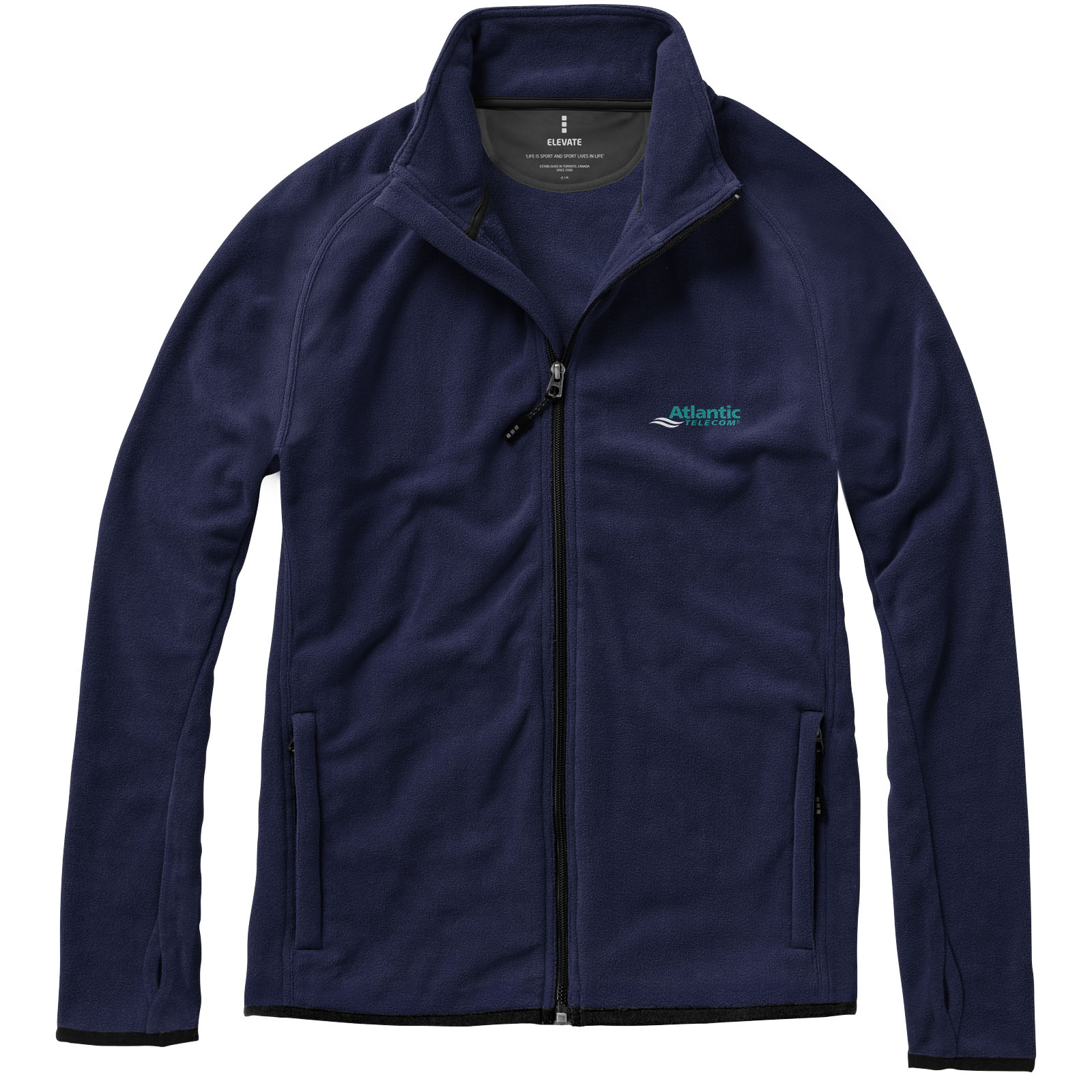 Chaqueta de forro con cremallera completa de hombre Brossard