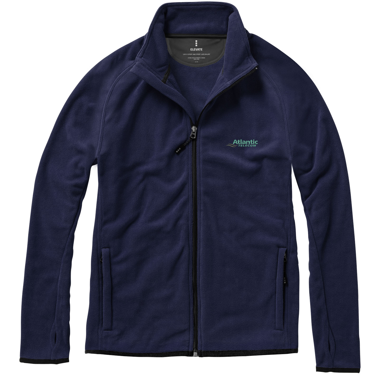 Chaqueta de forro con cremallera completa de hombre Brossard