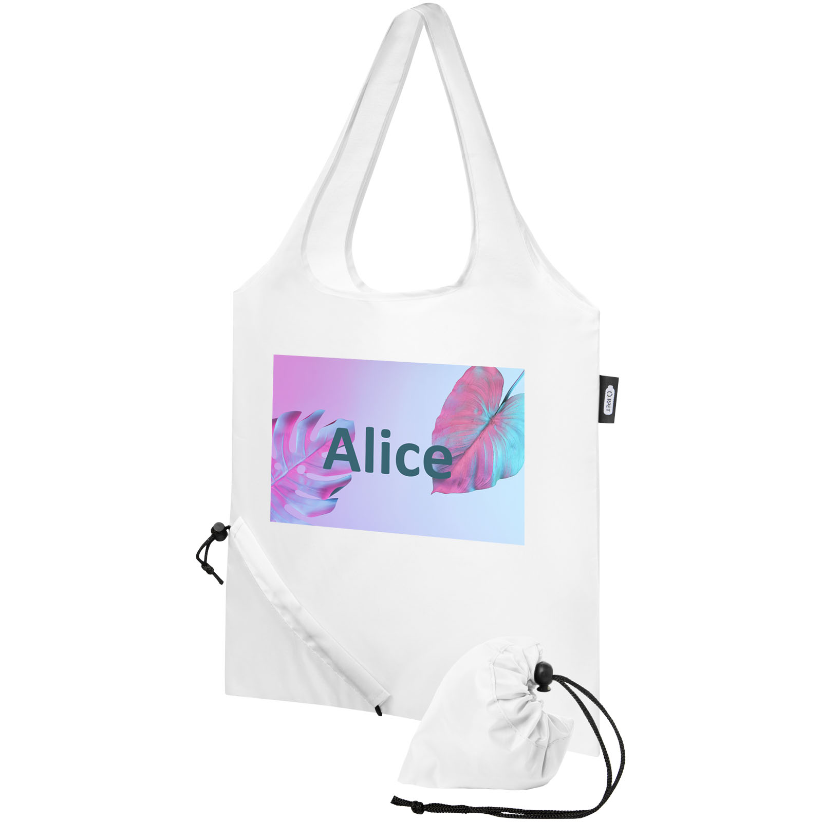 Bolsa Tote plegable en RPET Sabia