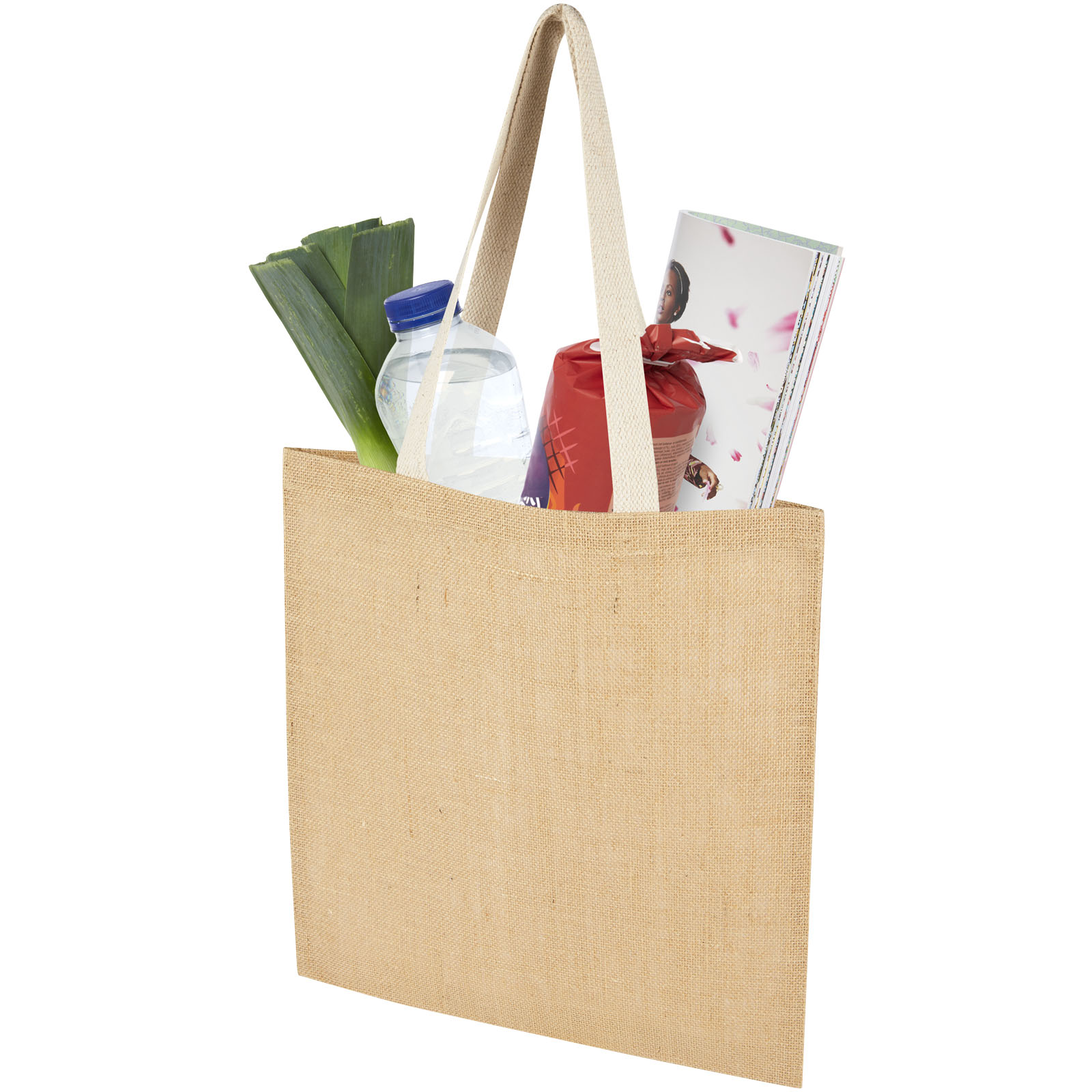 Bolsa Tote de yute de 300 g/m² de 7 L Juta