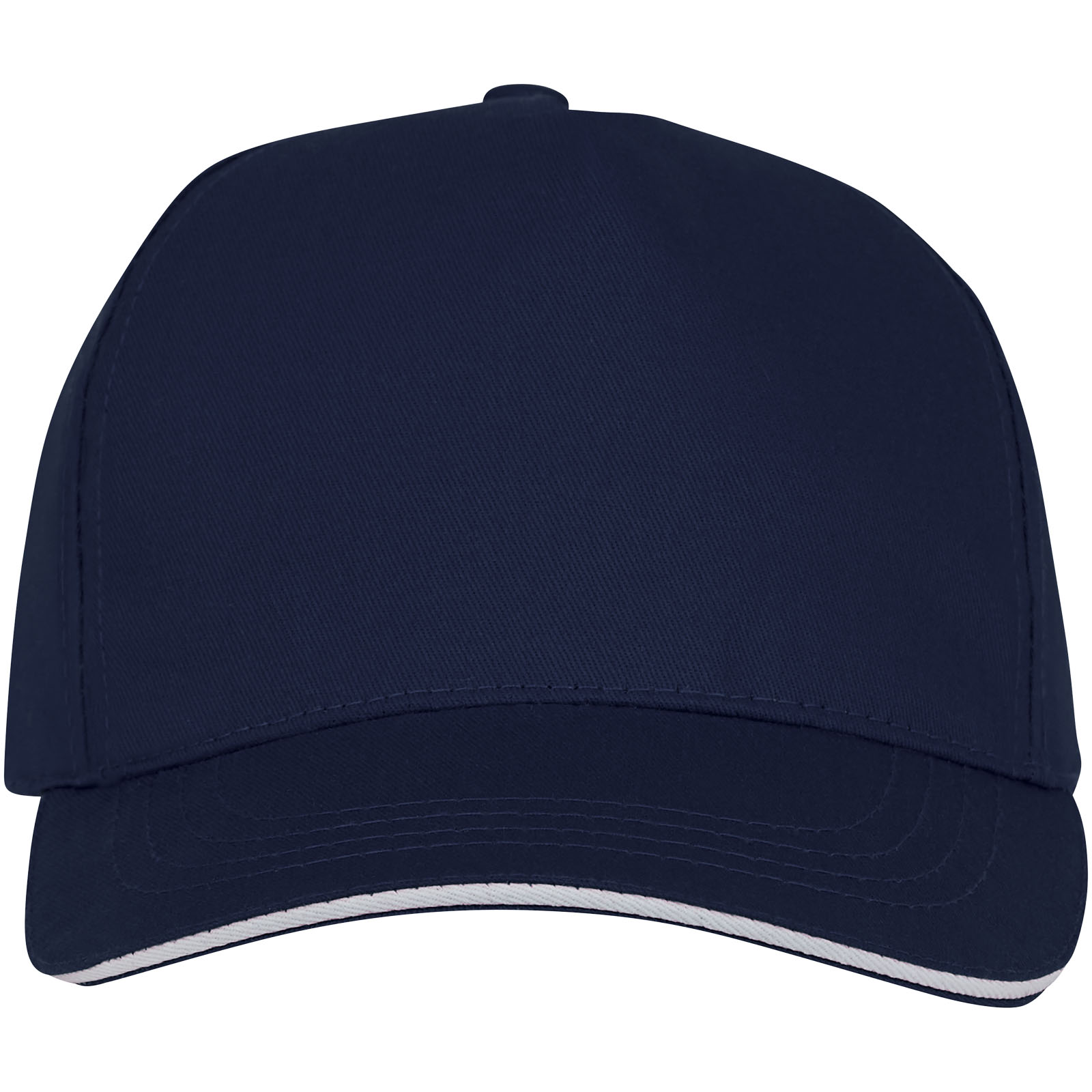 Gorra de 5 paneles con ribete Ceto