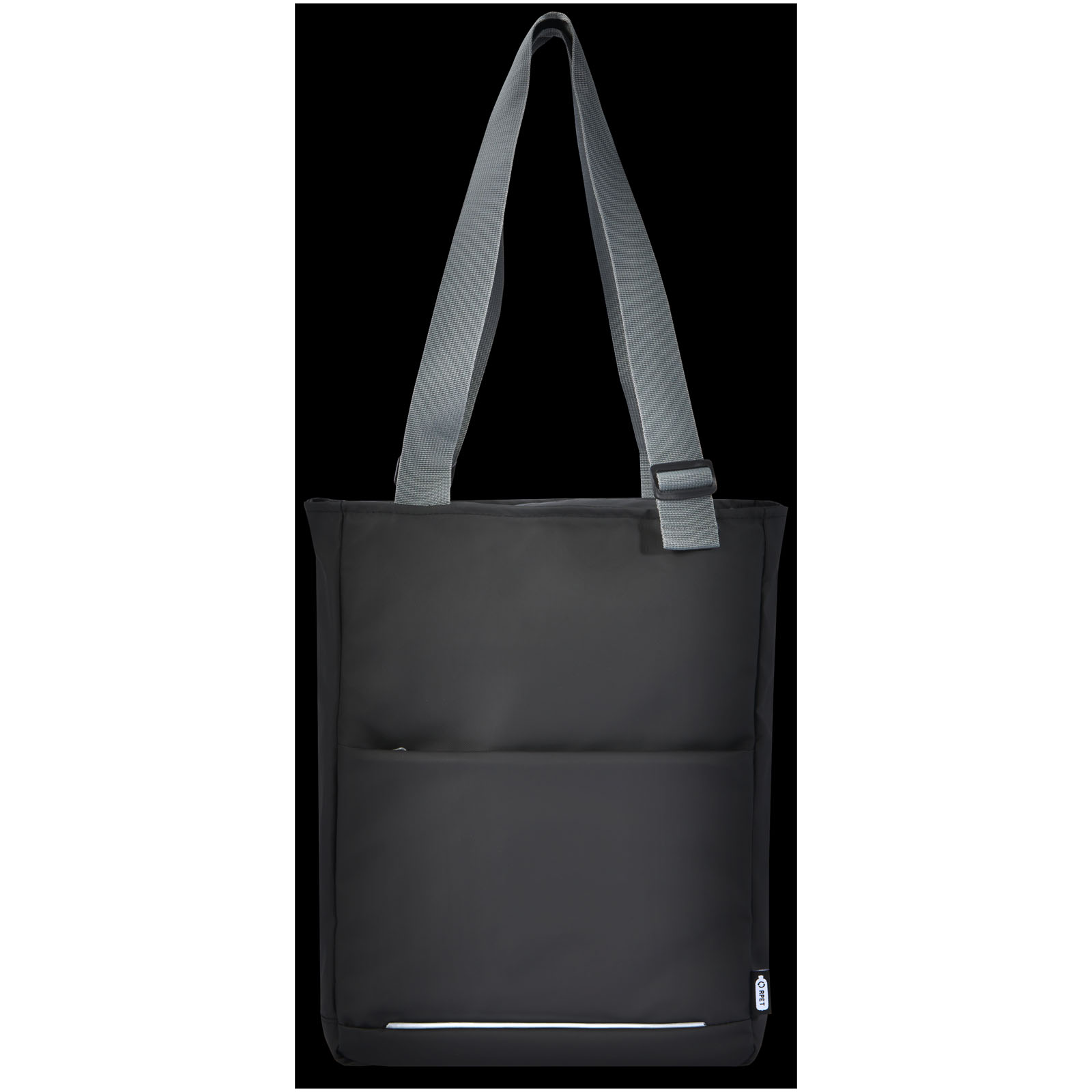 Bolsa Tote para portátil de 14 de material reciclado GRS resistente al agua de 14 l Aqua