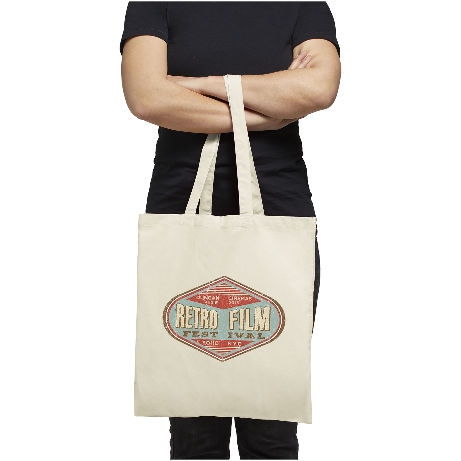 Bolsa Tote de algodón 100 g/m² Carolina