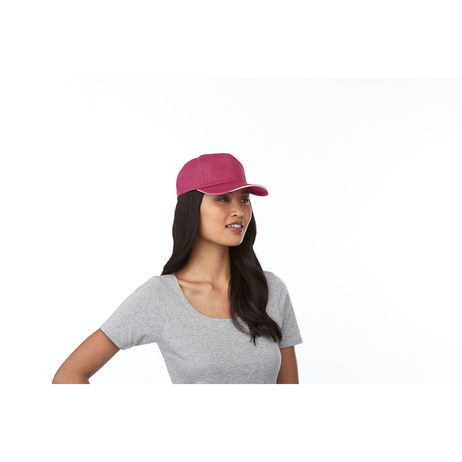 Gorra de 5 paneles con ribete Styx