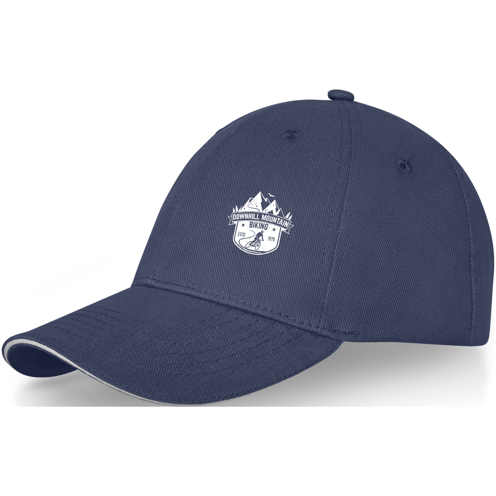 Gorra con ribete de 6 paneles Darton