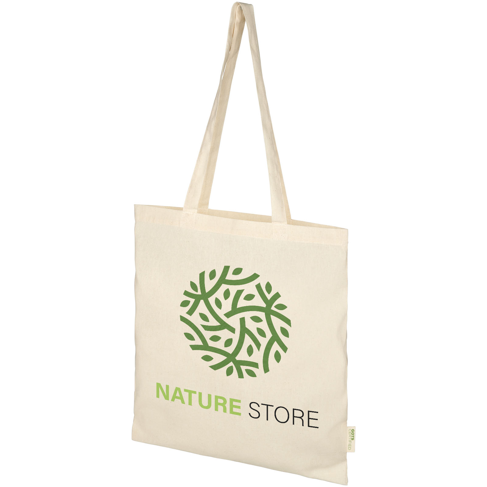 Bolsa Tote de algodón orgánico de 140 g/m² Orissa