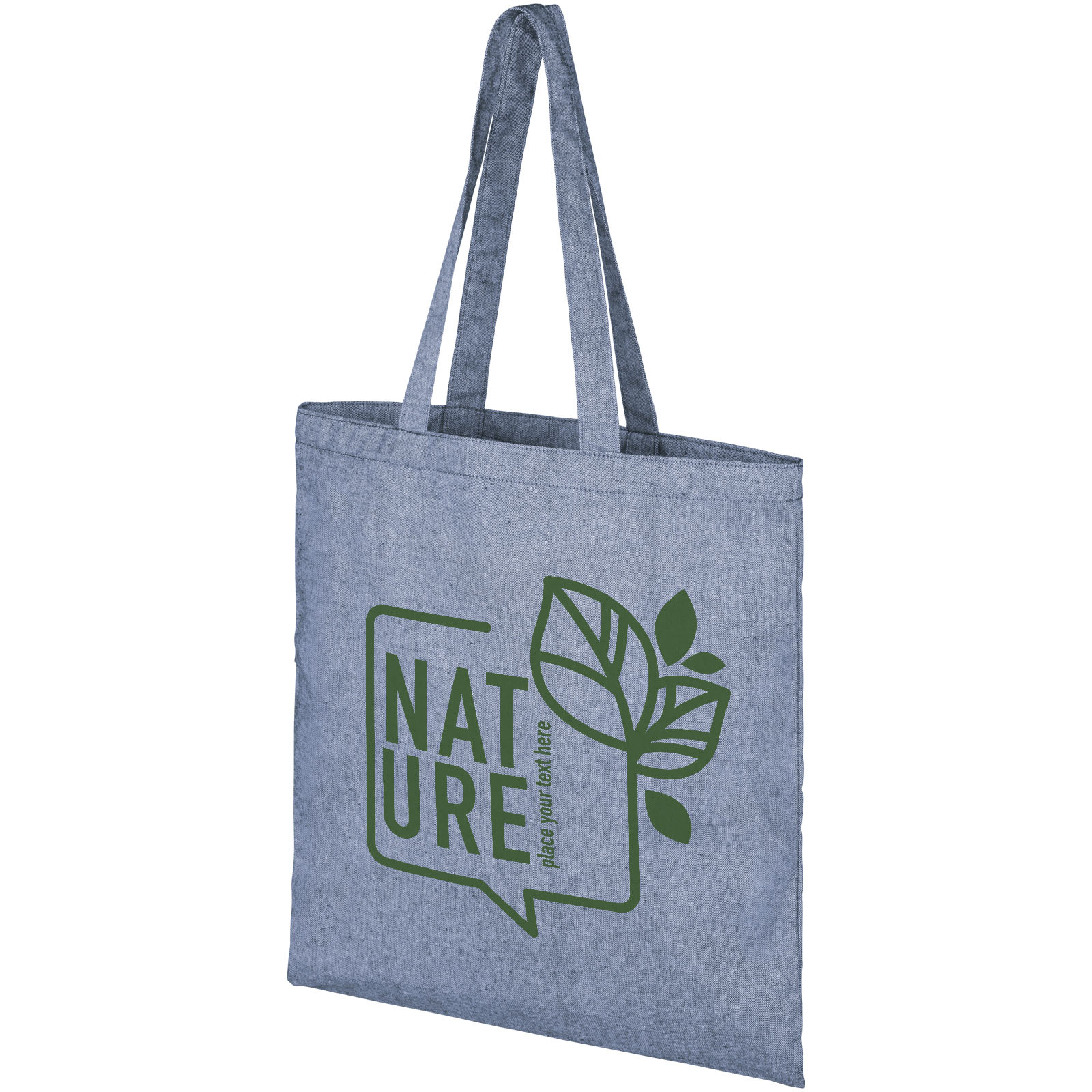 Bolsa Tote de algodón reciclado de 210 g/m² Pheebs