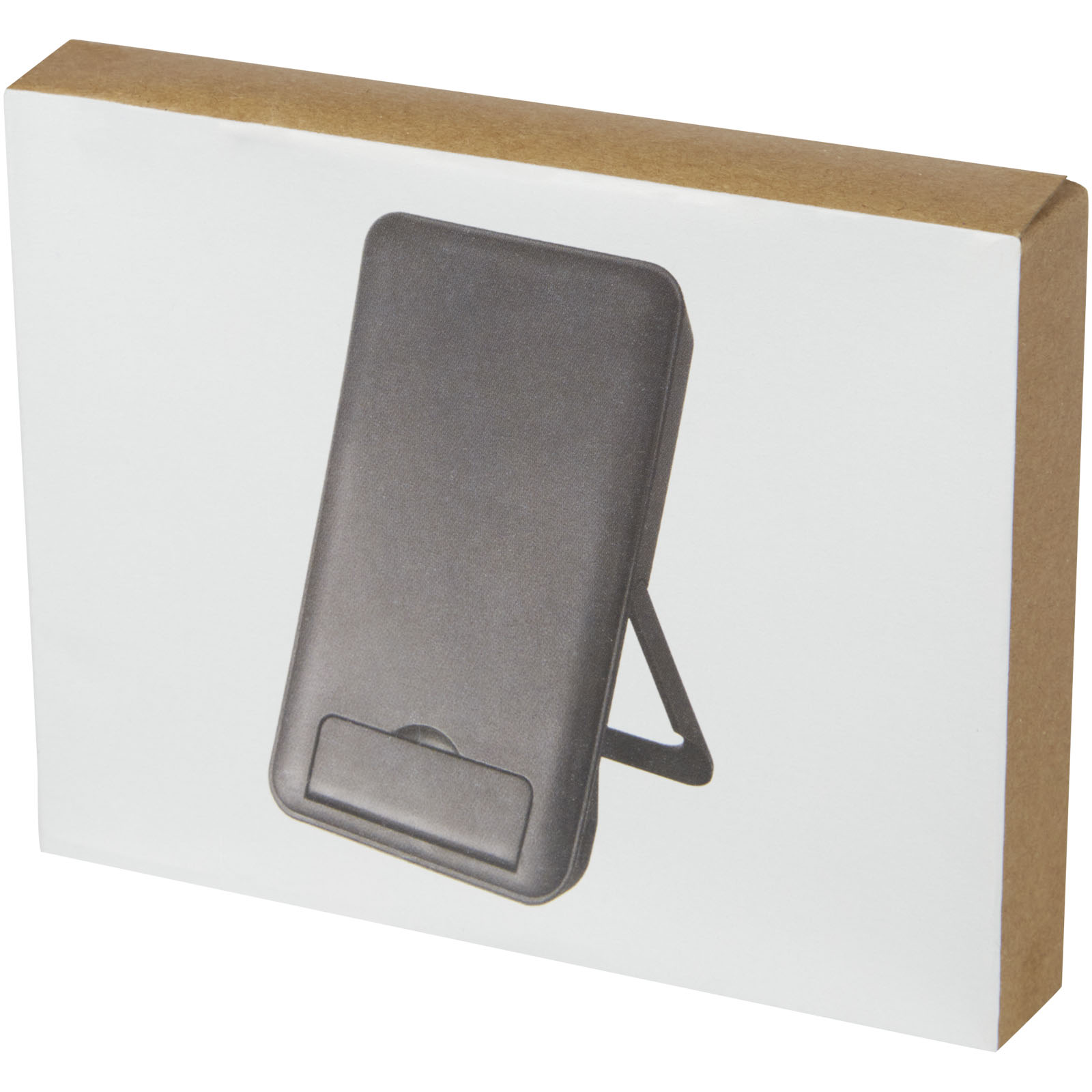 Base de carga inalámbrica de plástico reciclado de 10 W con soporte para teléfono Loop