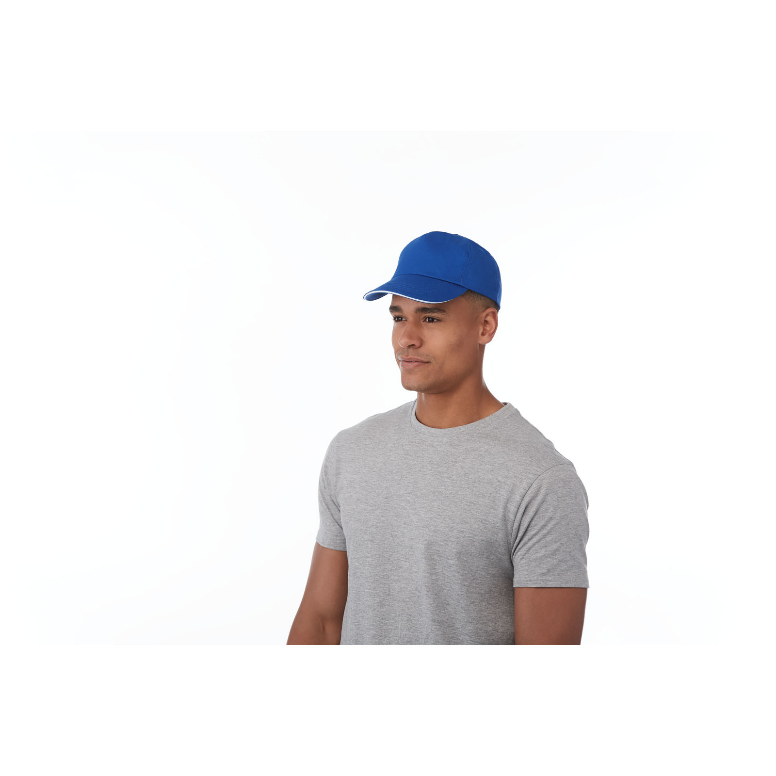 Gorra de 5 paneles con ribete Styx
