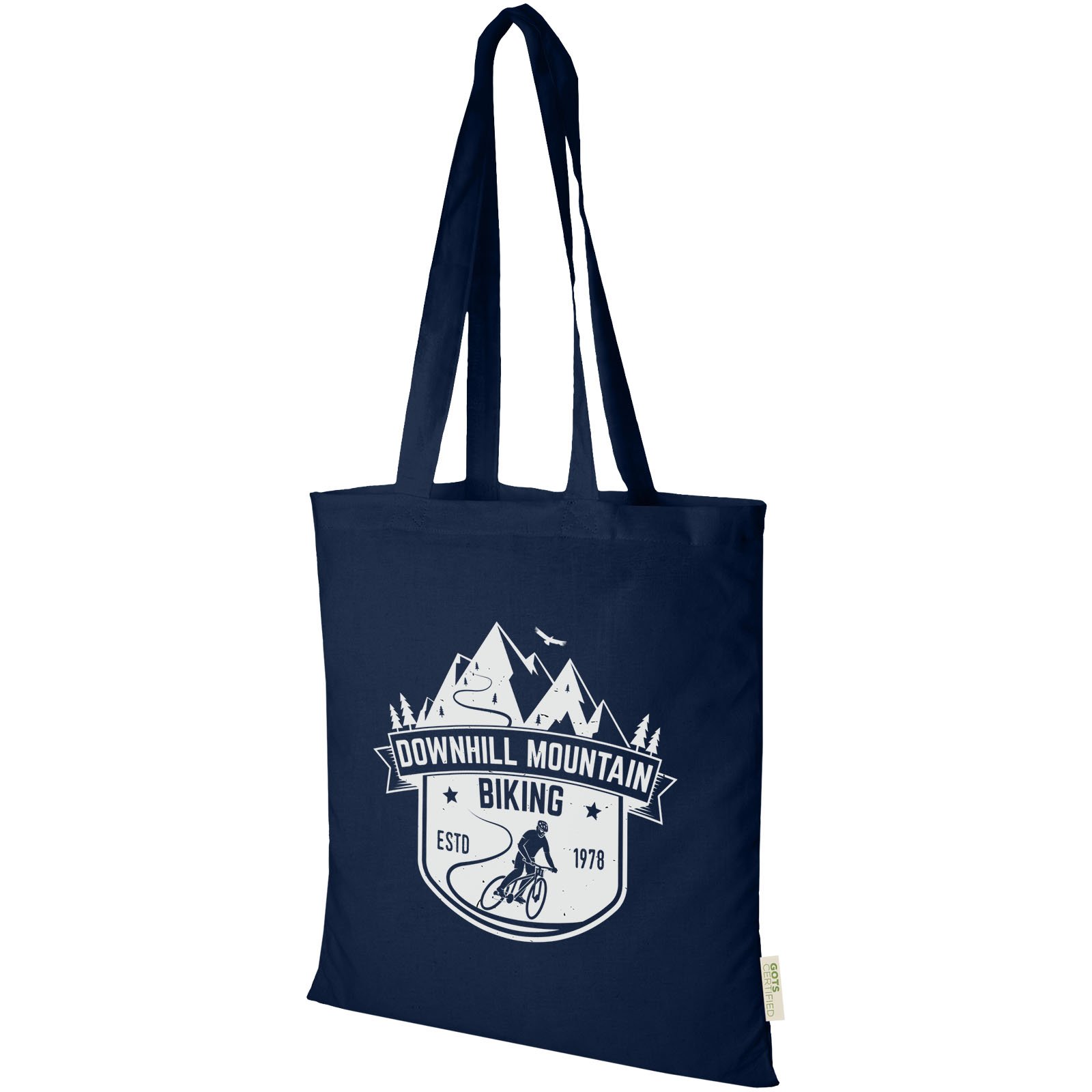 Bolsa Tote de algodón orgánico de 140 g/m² Orissa