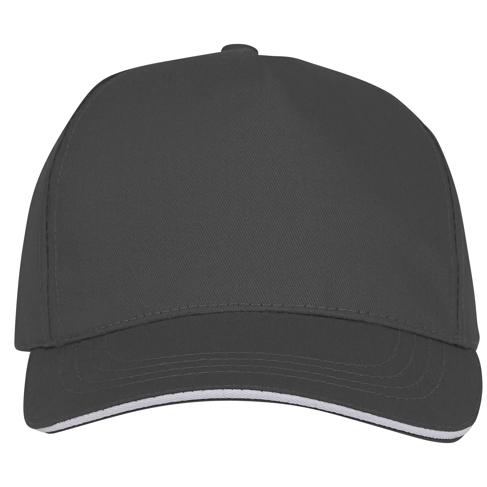Gorra de 5 paneles con ribete Ceto