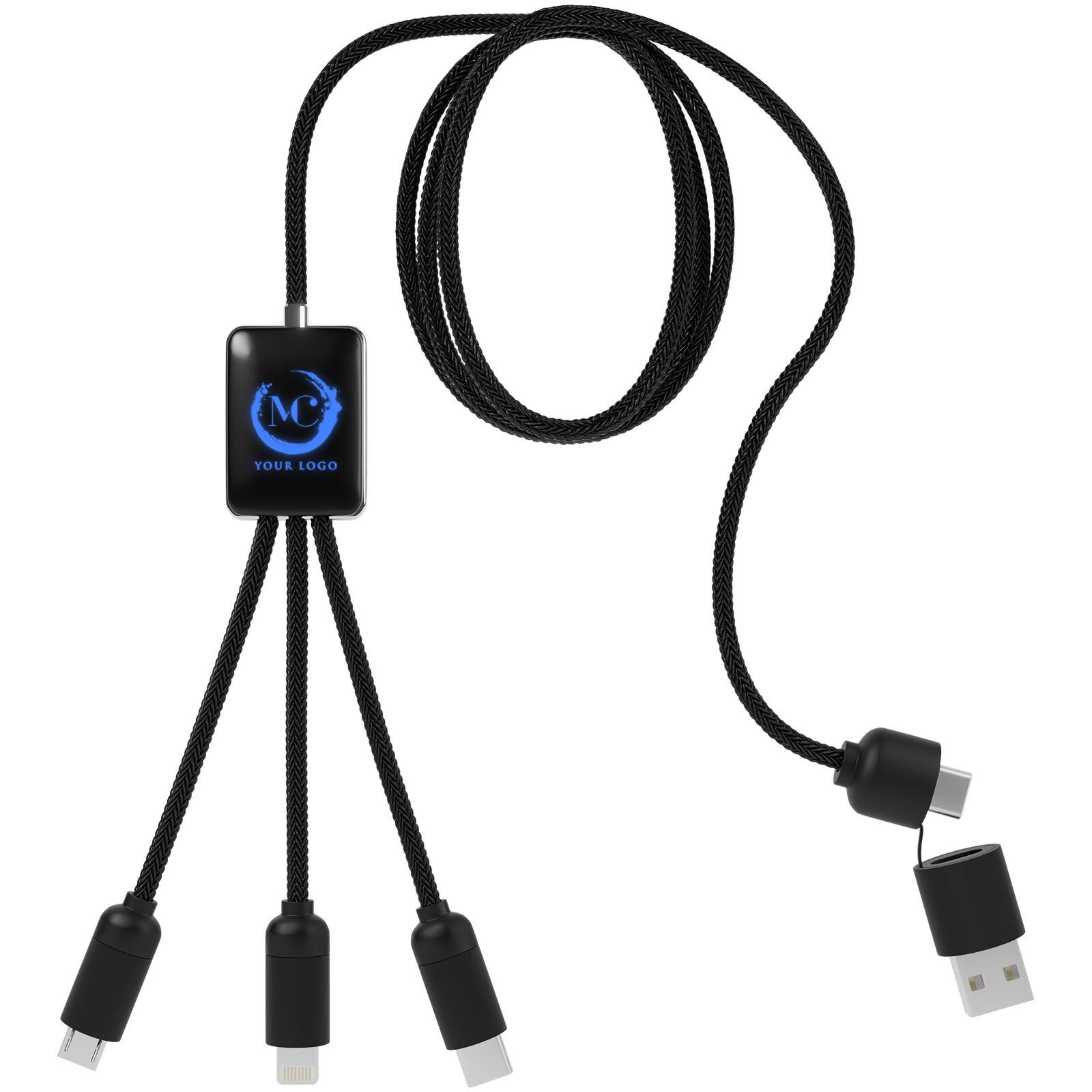 Cable de carga extensible 5 en 1 SCX.design C28