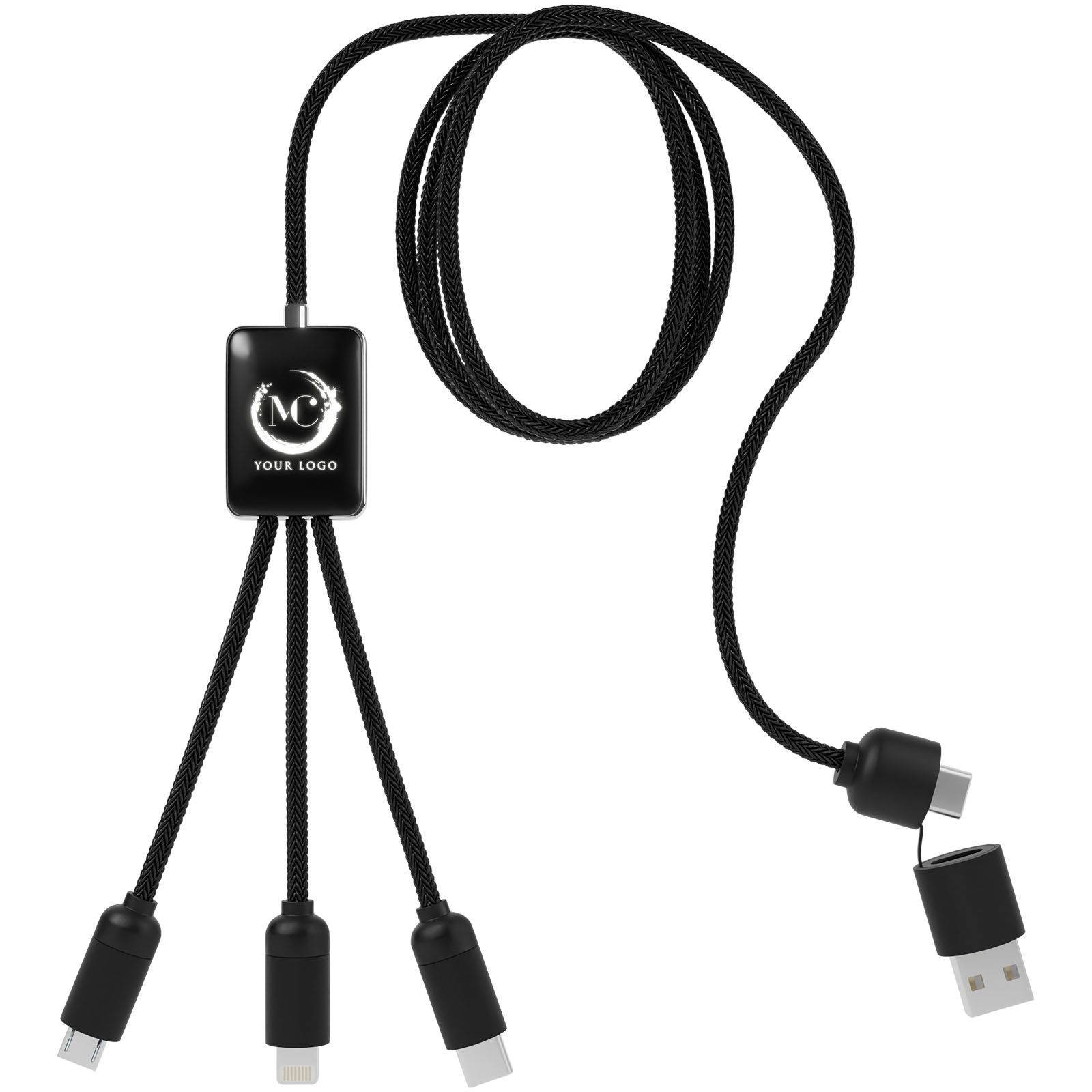 Cable de carga extensible 5 en 1 SCX.design C28