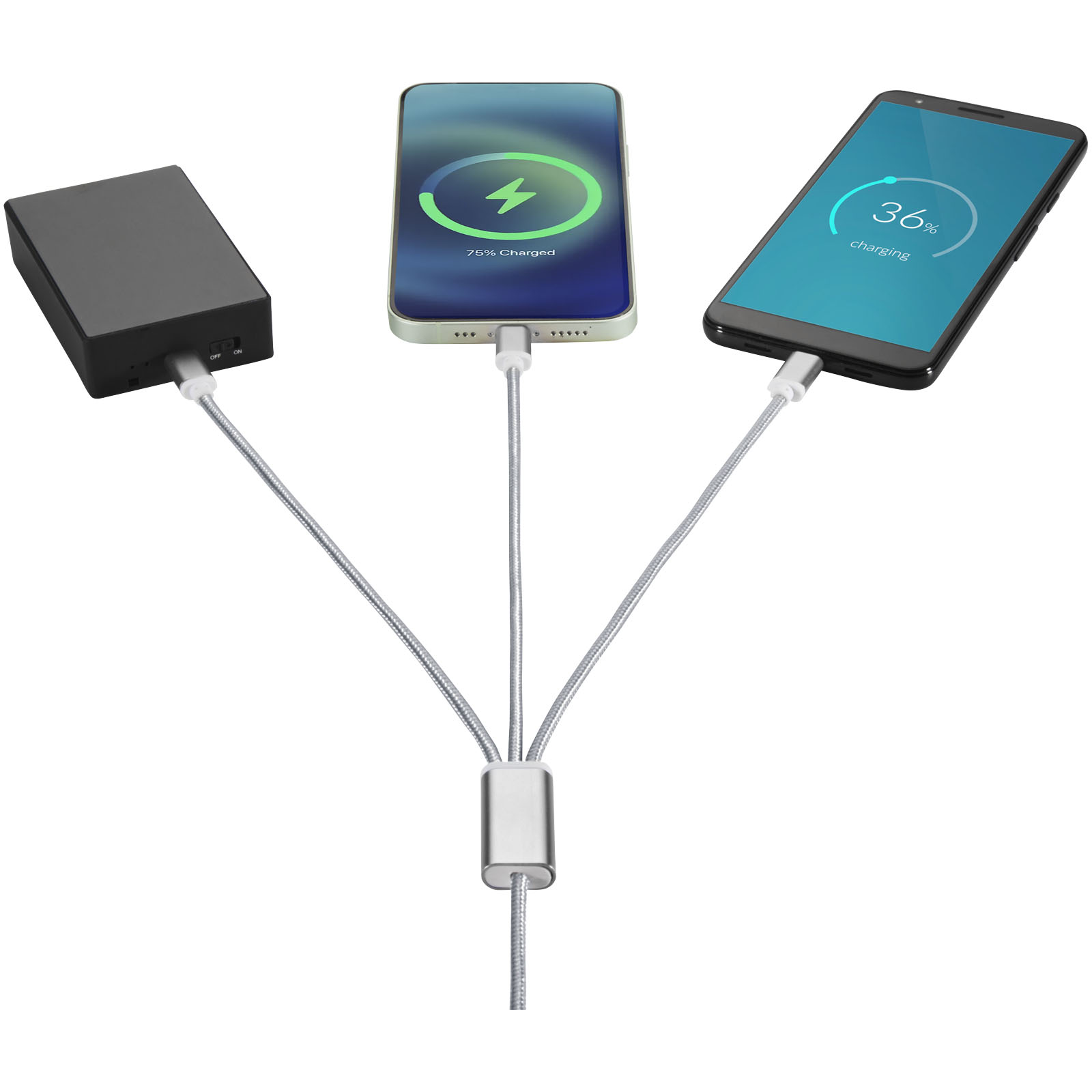Cable de carga 5 en 1 Versatile