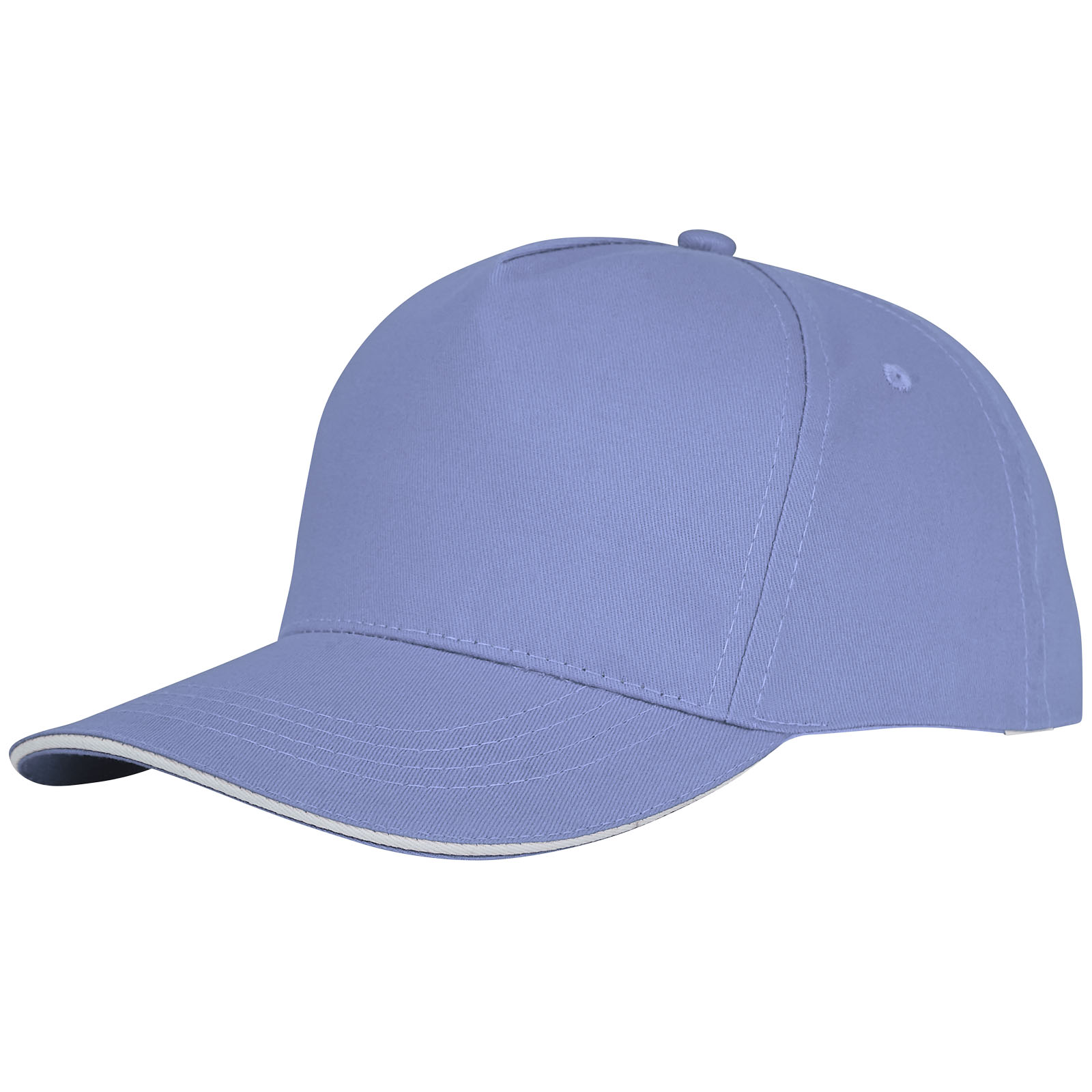 Gorra de 5 paneles con ribete Ceto