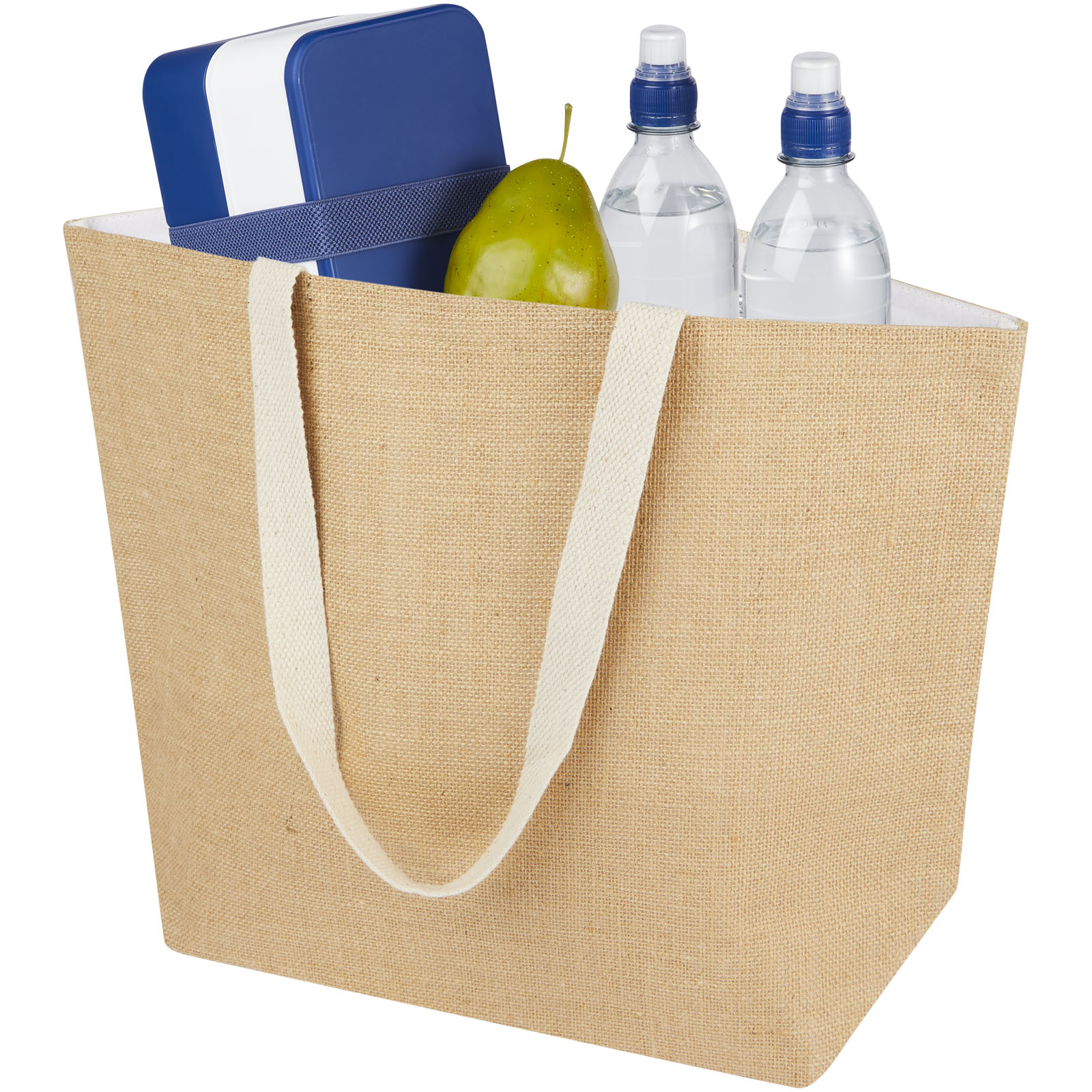 Bolsa Tote isotérmica de yute de 300 g/m² de 12 L Juta