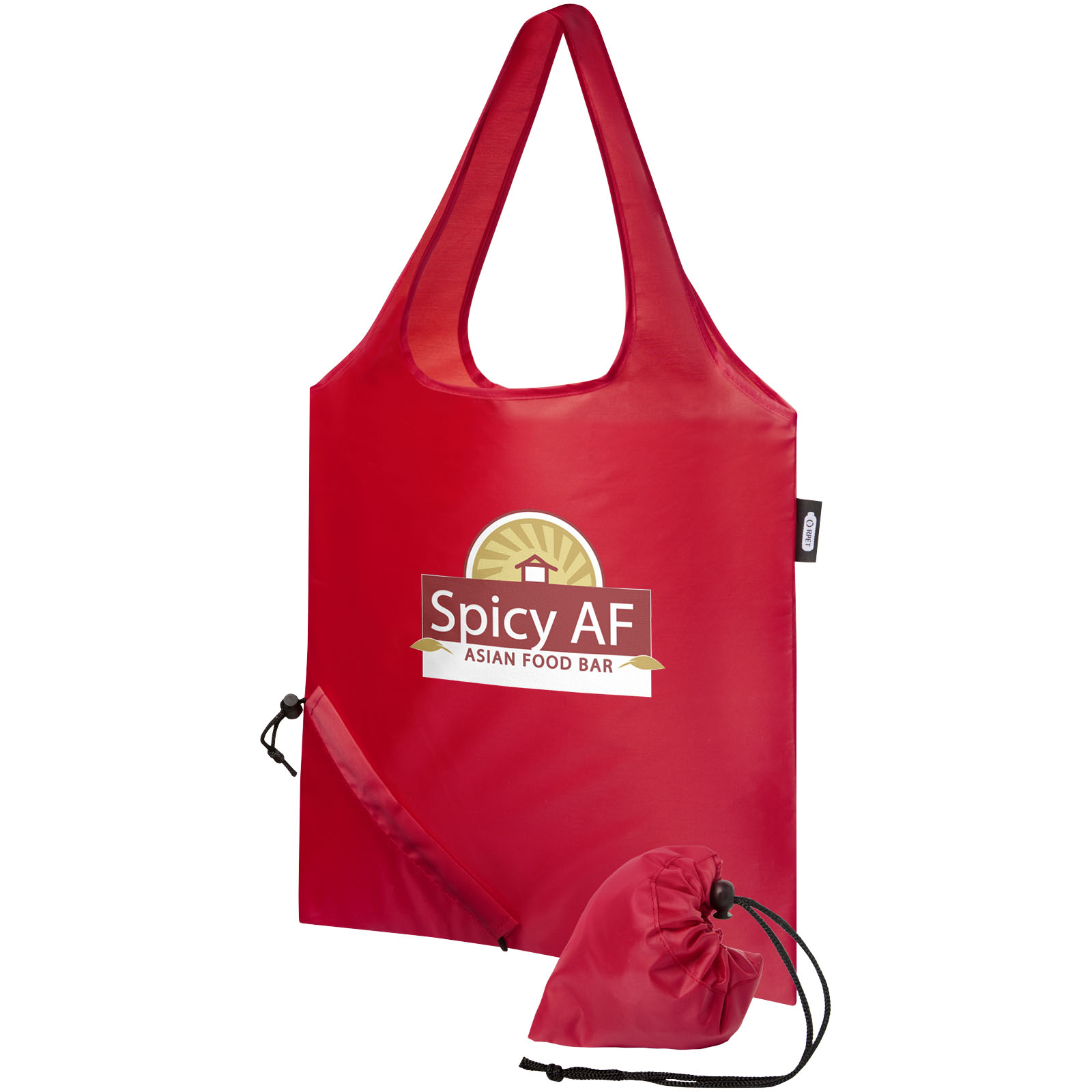 Bolsa Tote plegable en RPET Sabia