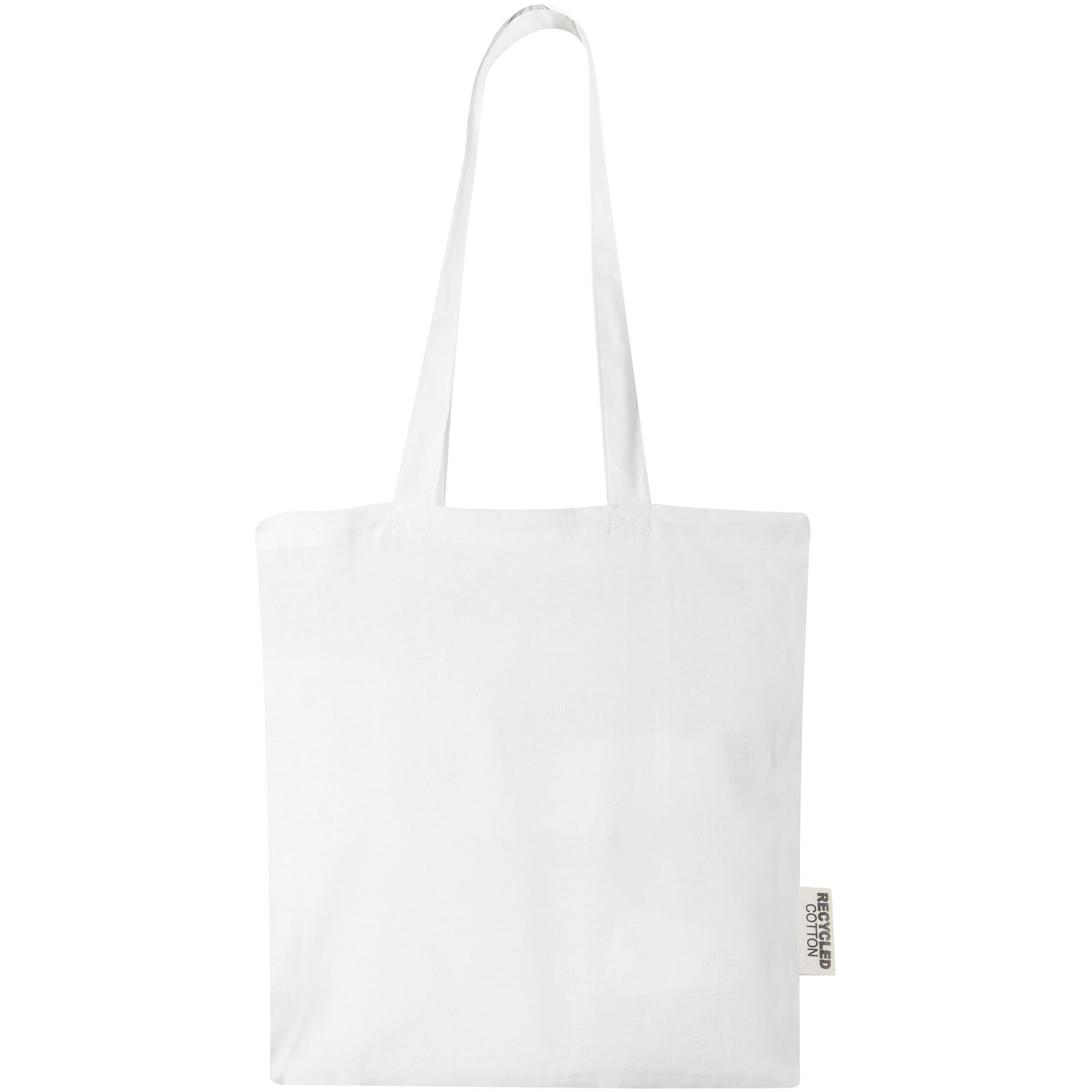 Bolsa Tote de algodón reciclado GRS de 140 g/m2 de 7 L Madras