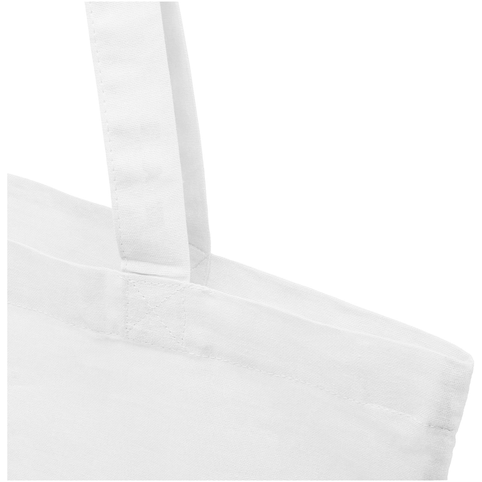 Bolsa Tote de algodón reciclado GRS de 140 g/m2 de 7 L Madras