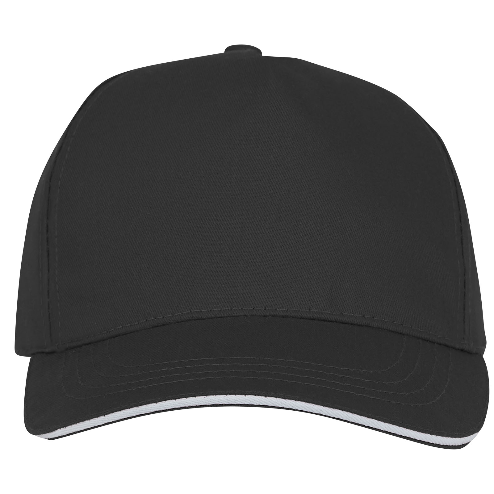 Gorra de 5 paneles con ribete Ceto