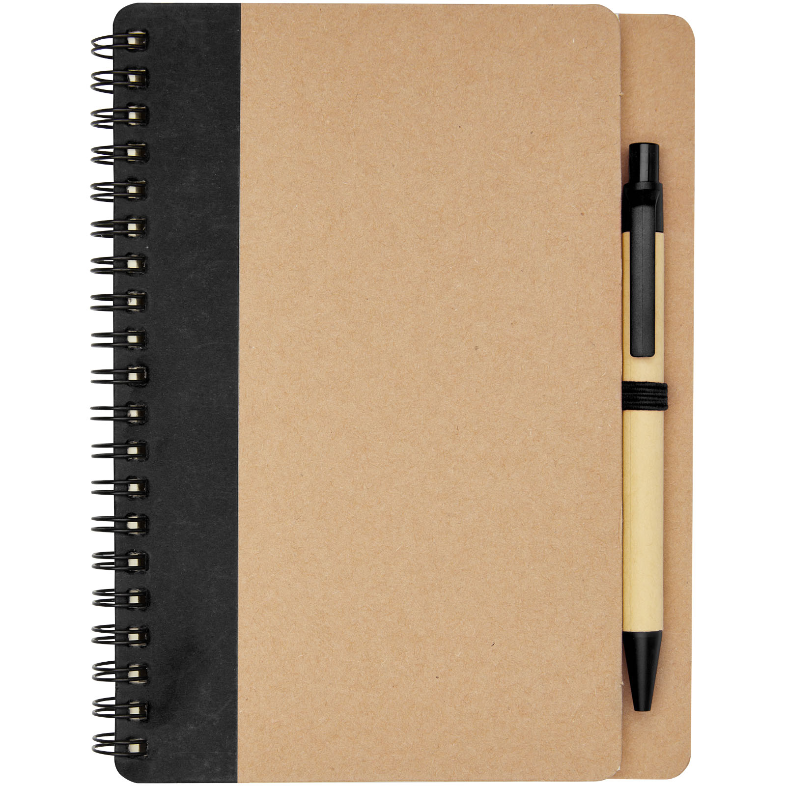 Libreta de papel reciclado con bolígrafo Priestly