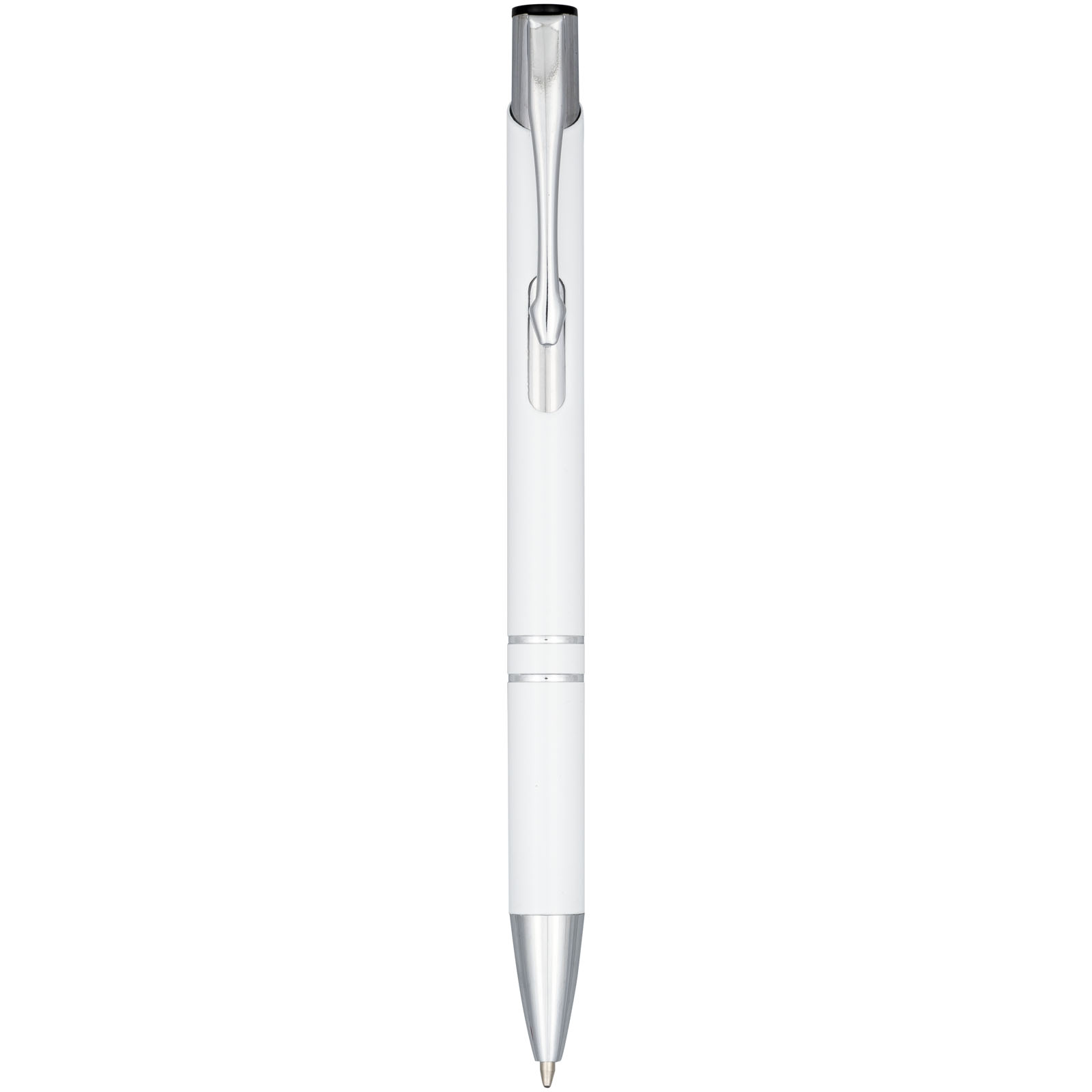 Bolígrafo de aluminio anodizado Moneta (tinta negra)