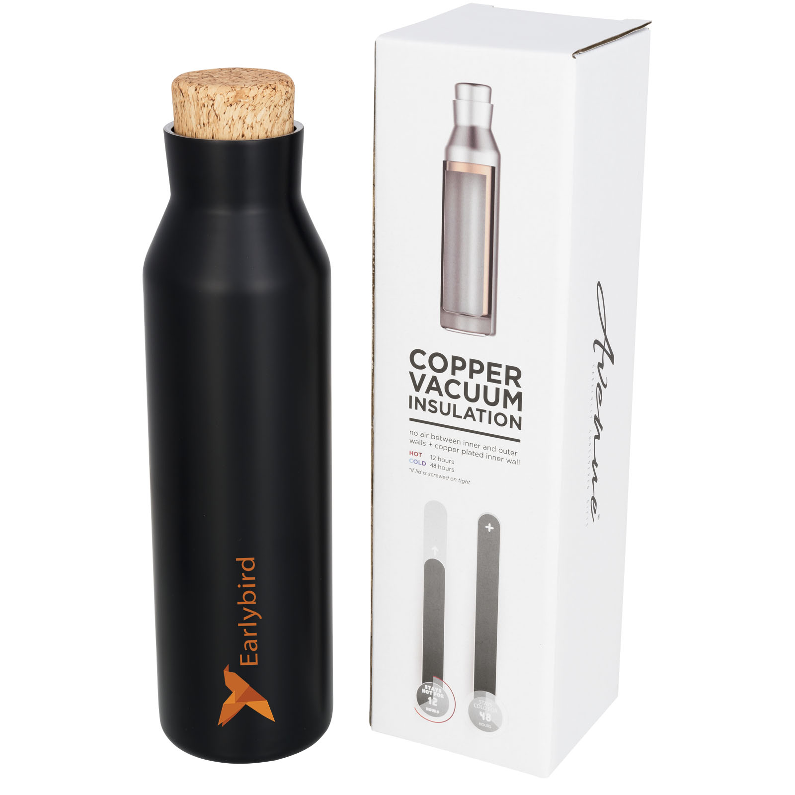 Botella con aislamiento de cobre al vacío de 590 ml  Norse