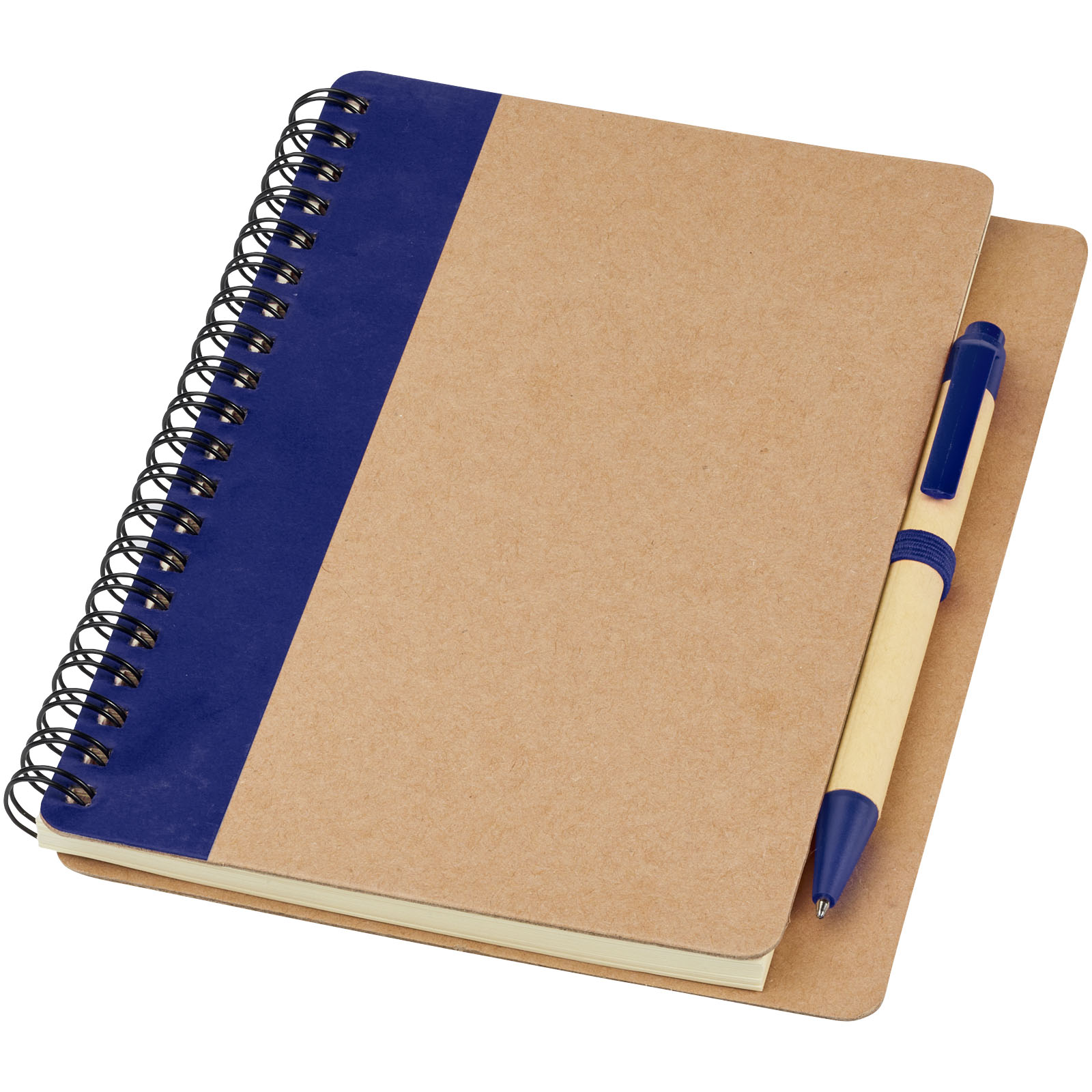 Libreta de papel reciclado con bolígrafo Priestly