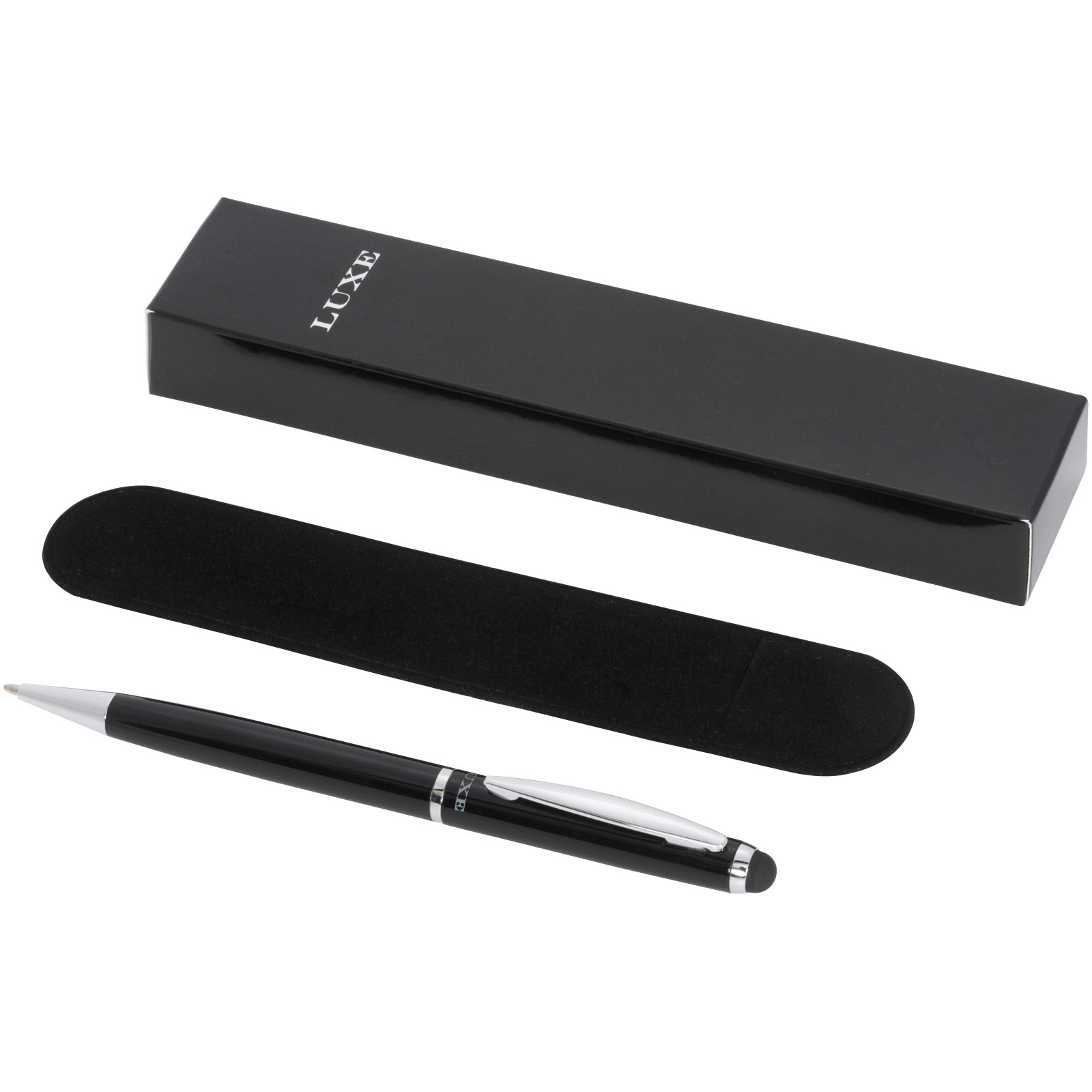 Bolígrafo con stylus “Lento” (tinta negra)