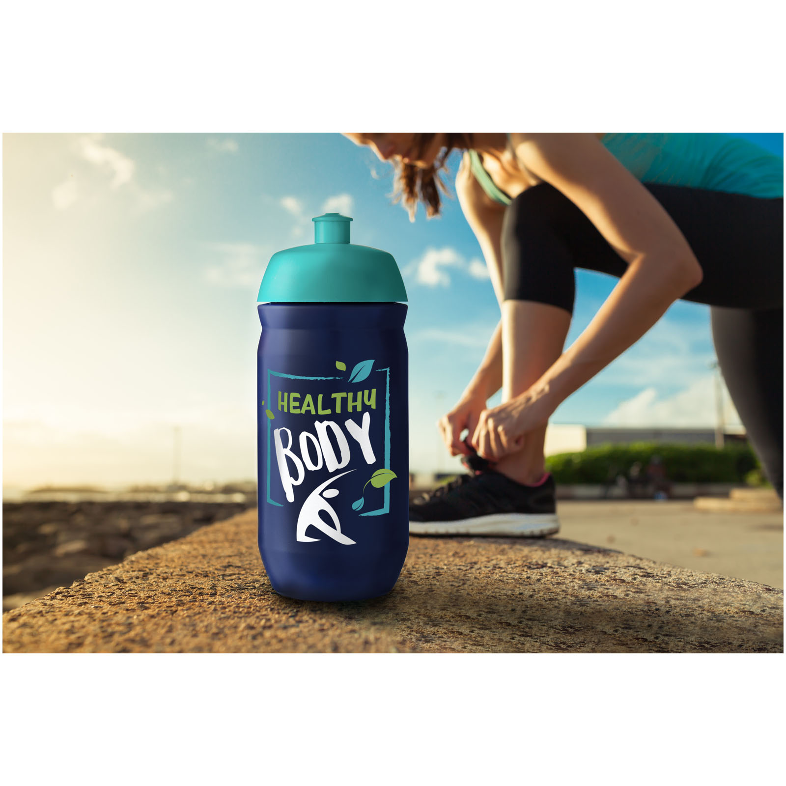 Bidón deportivo de 500 ml HydroFlex™