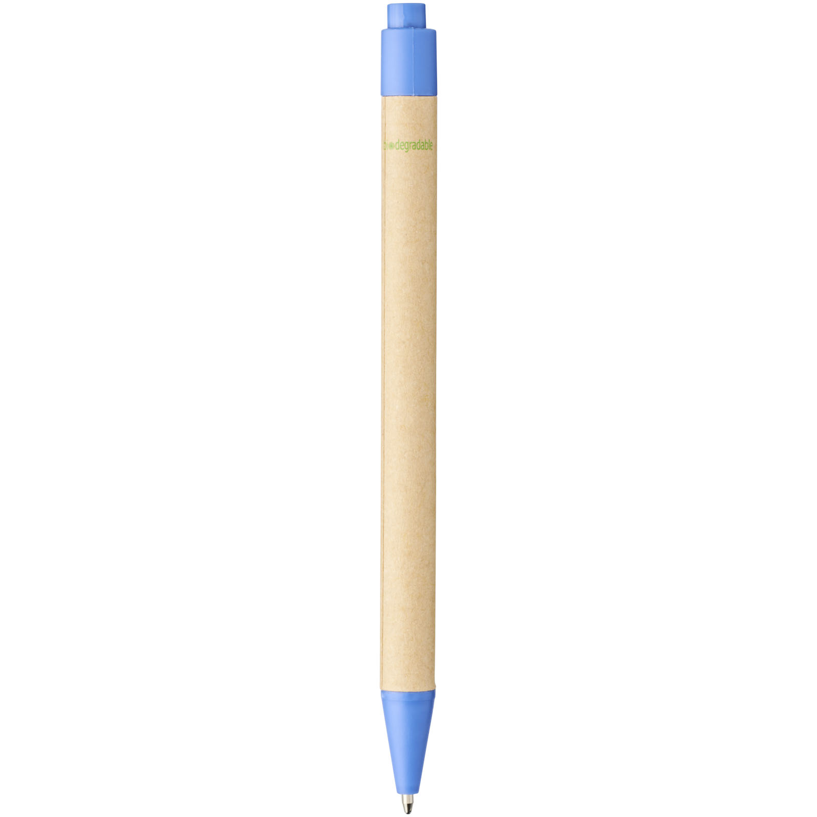 Bolígrafo de cartón reciclado y plástico de maíz Berk (tinta negra)