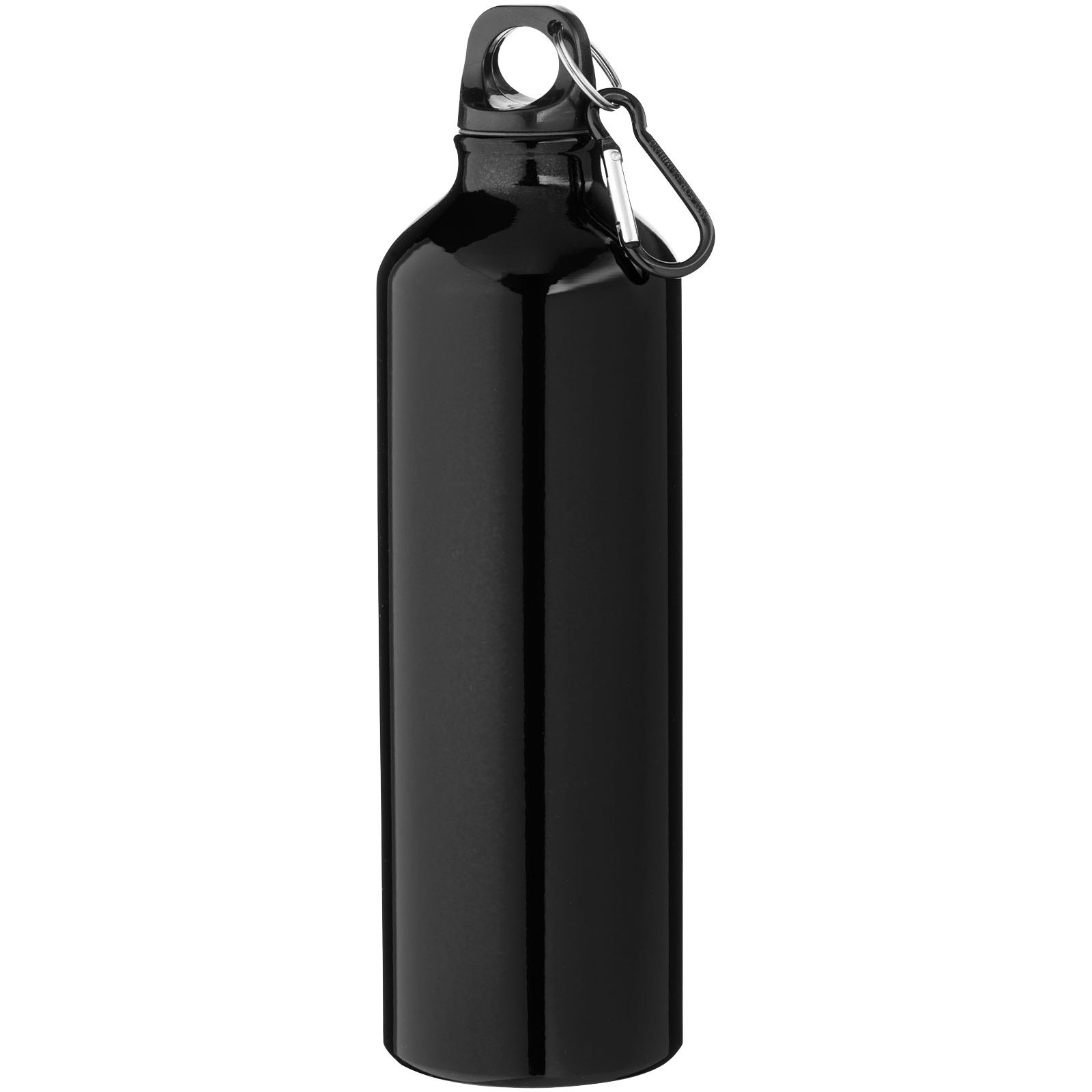 Botella de 770 ml de aluminio reciclado con certificado RCS con mosquetón Oregon