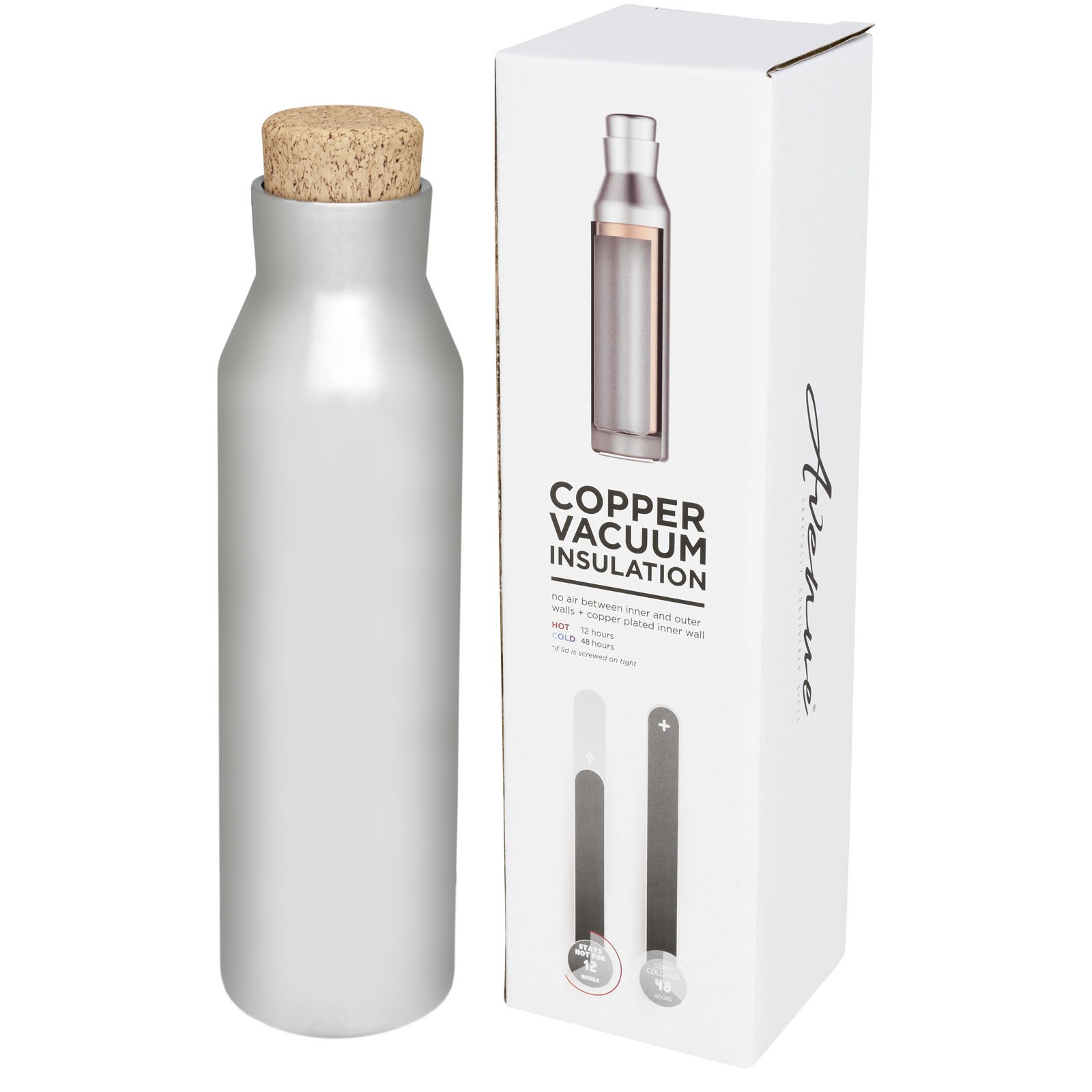 Botella con aislamiento de cobre al vacío de 590 ml  Norse