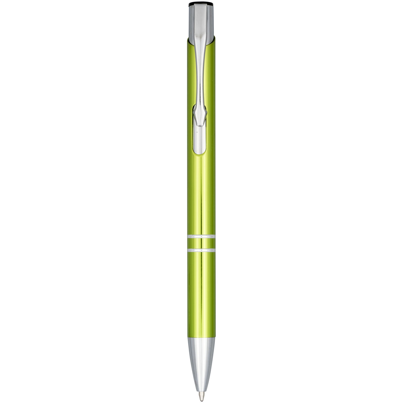 Bolígrafo de aluminio anodizado Moneta (tinta negra)