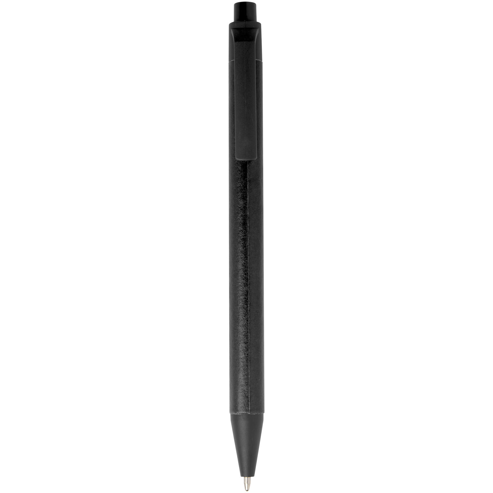 Bolígrafo monocromático de papel reciclado con acabado mate Chartik (tinta negra)