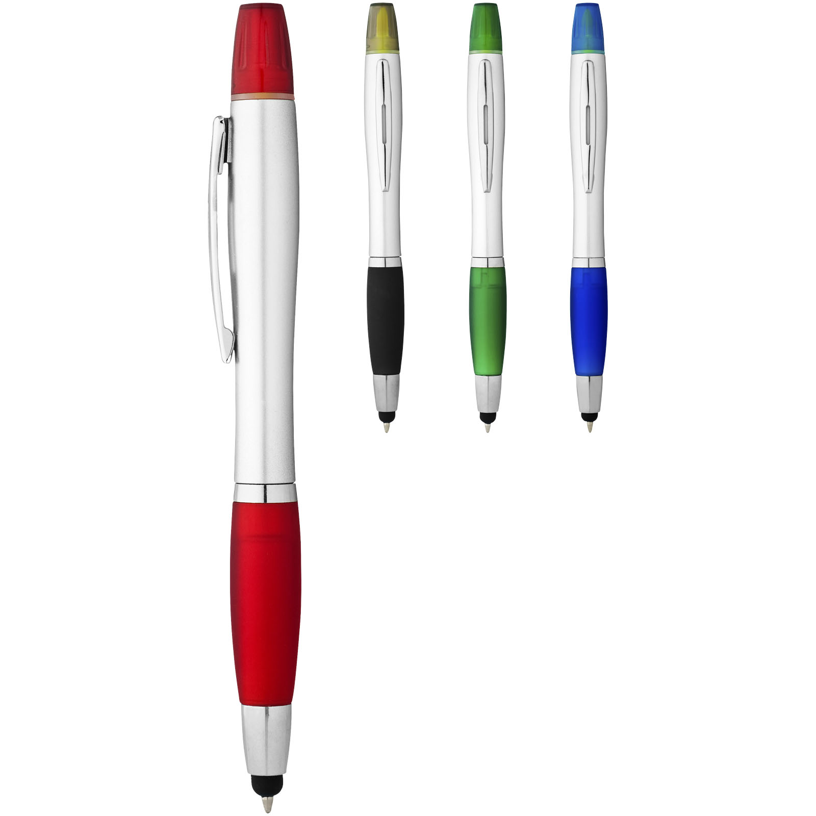 Bolígrafo stylus y marcador fluorescente Nash (tinta negra)