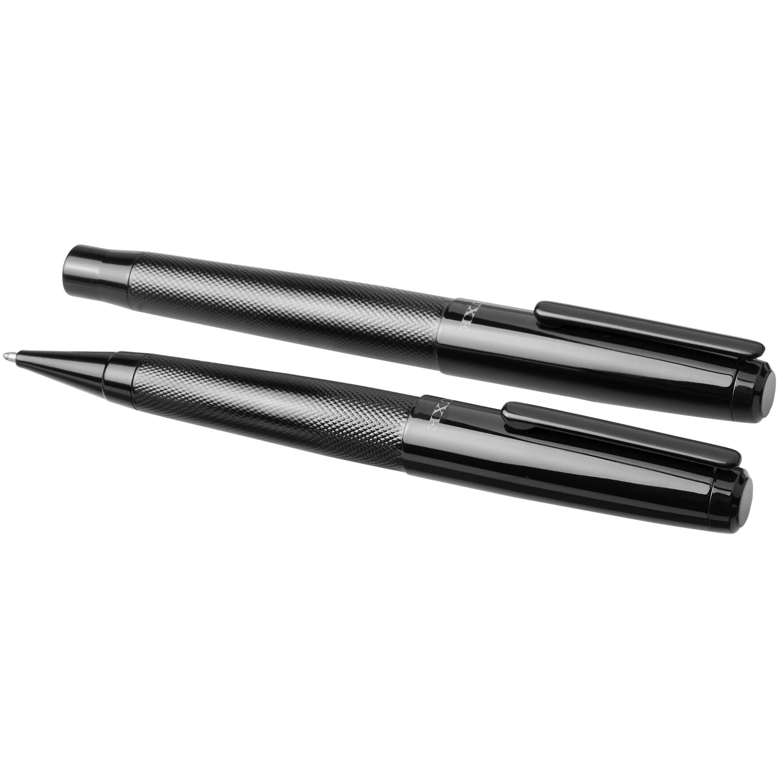 Set de bolígrafo y rollerball Gloss (tinta negra)