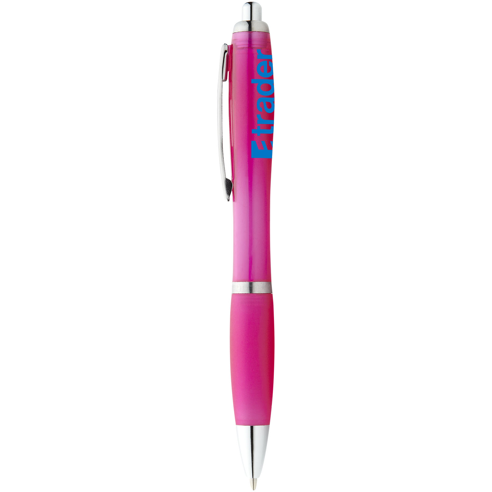 Bolígrafo de color con empuñadura de color Nash (tinta negra)