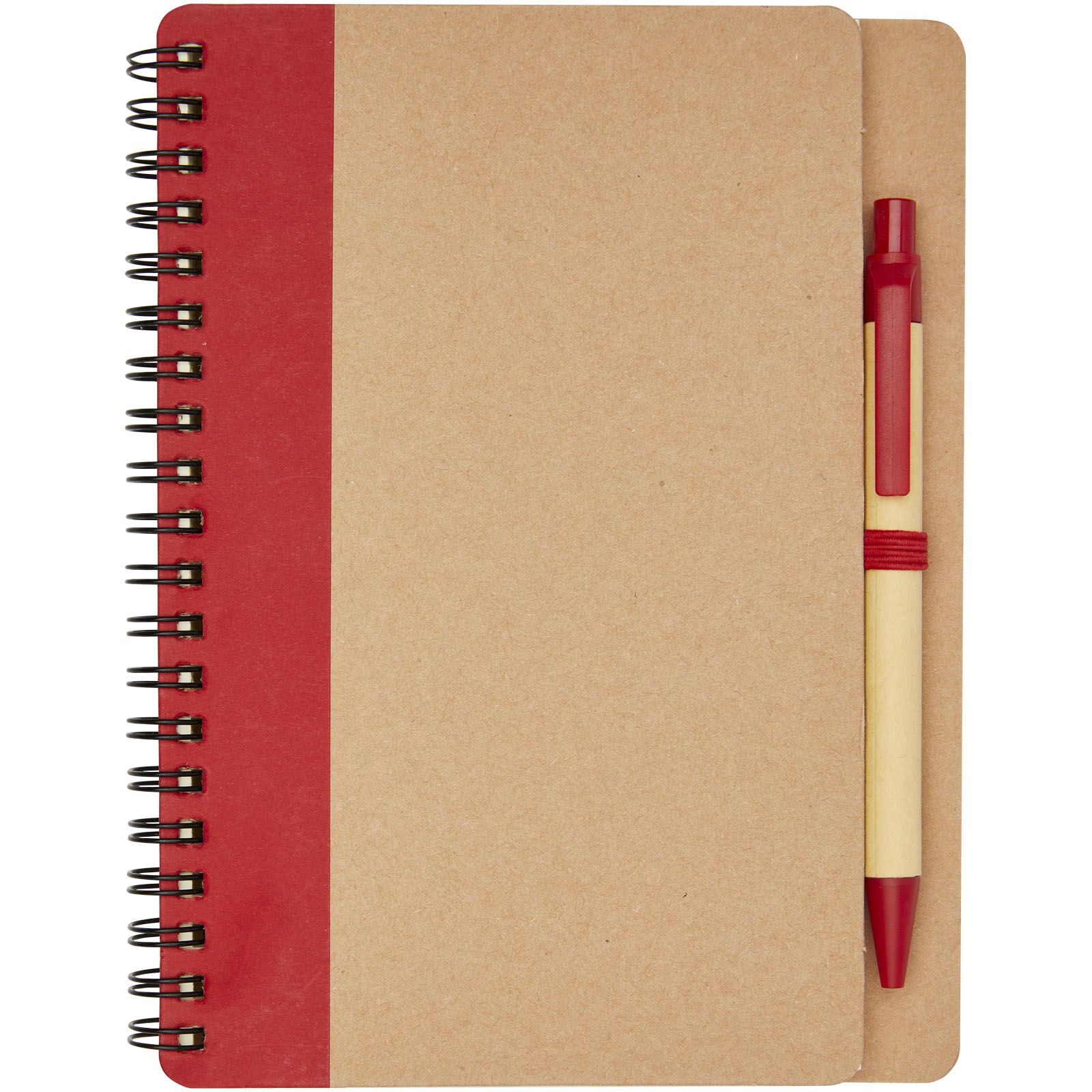 Libreta de papel reciclado con bolígrafo Priestly