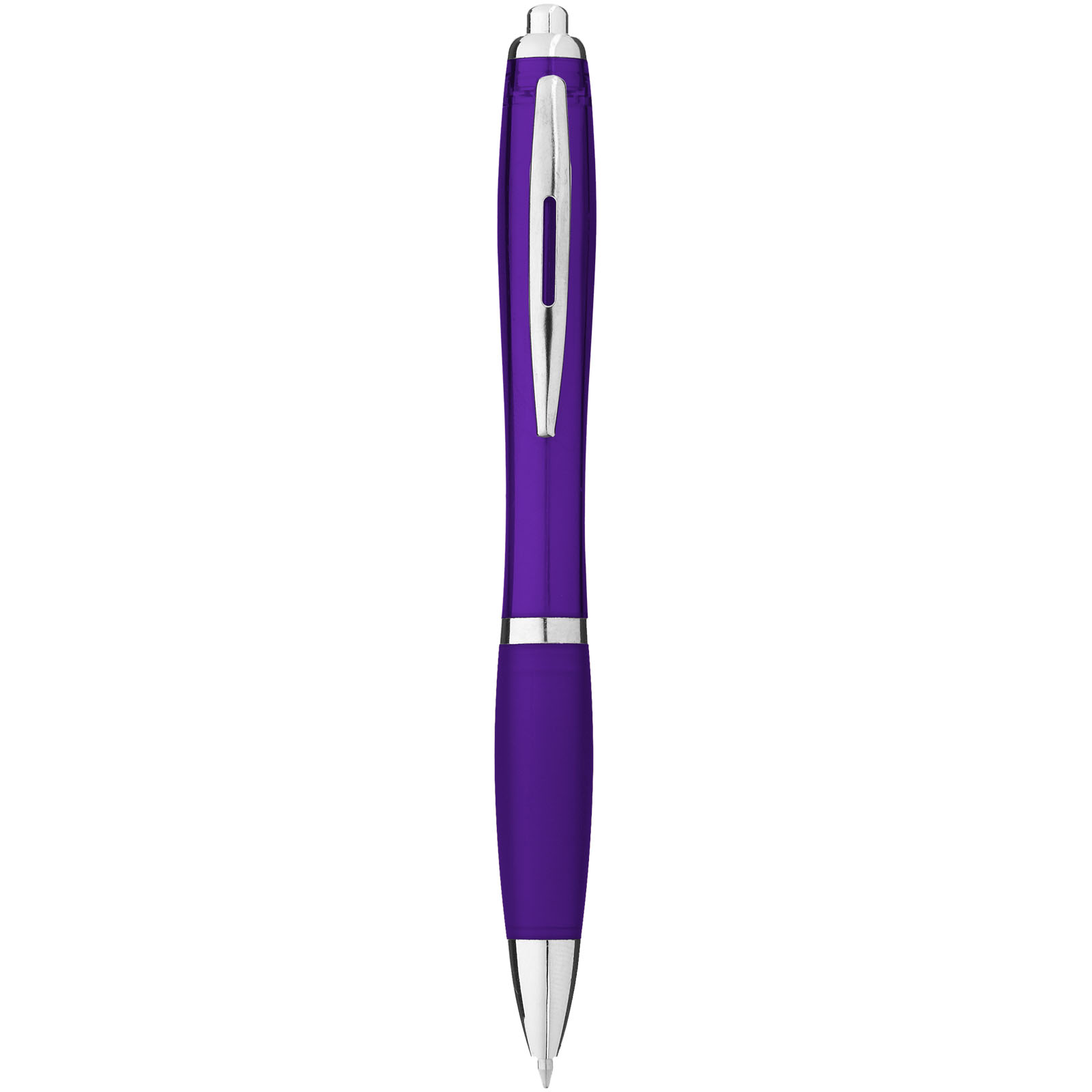 Bolígrafo de color con empuñadura de color Nash (tinta negra)