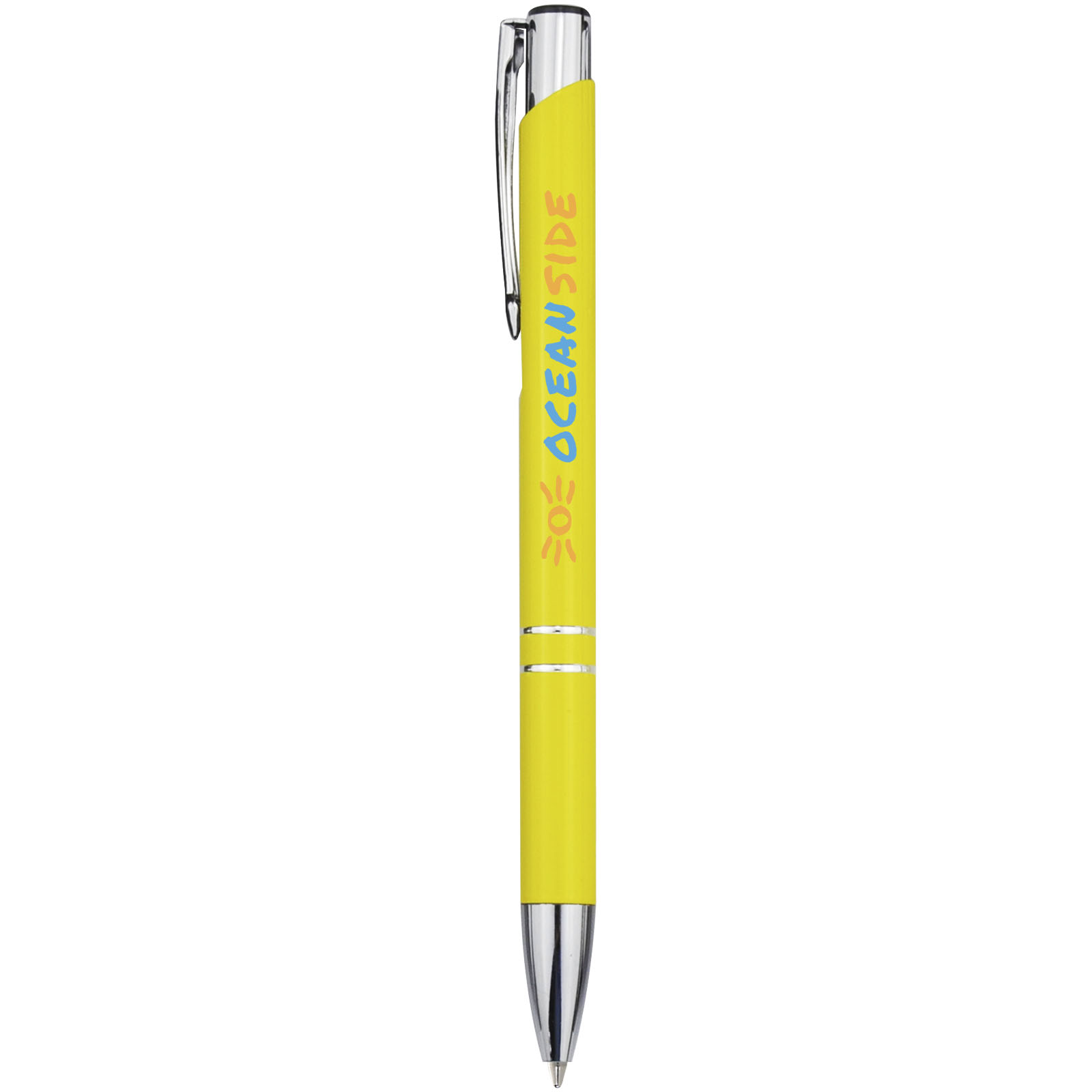 Bolígrafo de aluminio Moneta (tinta azul)