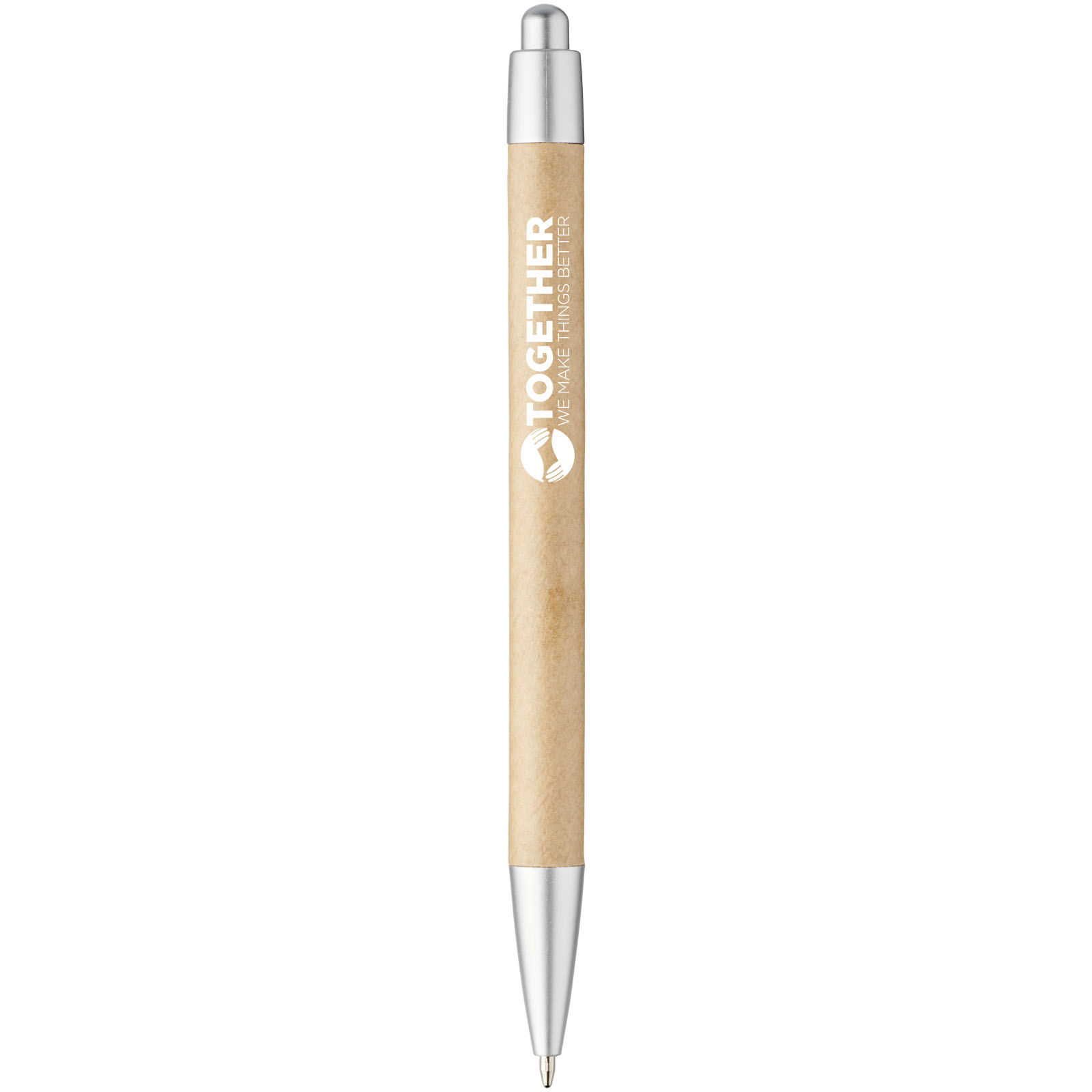Bolígrafo de papel reciclado Tiflet (tinta negra)