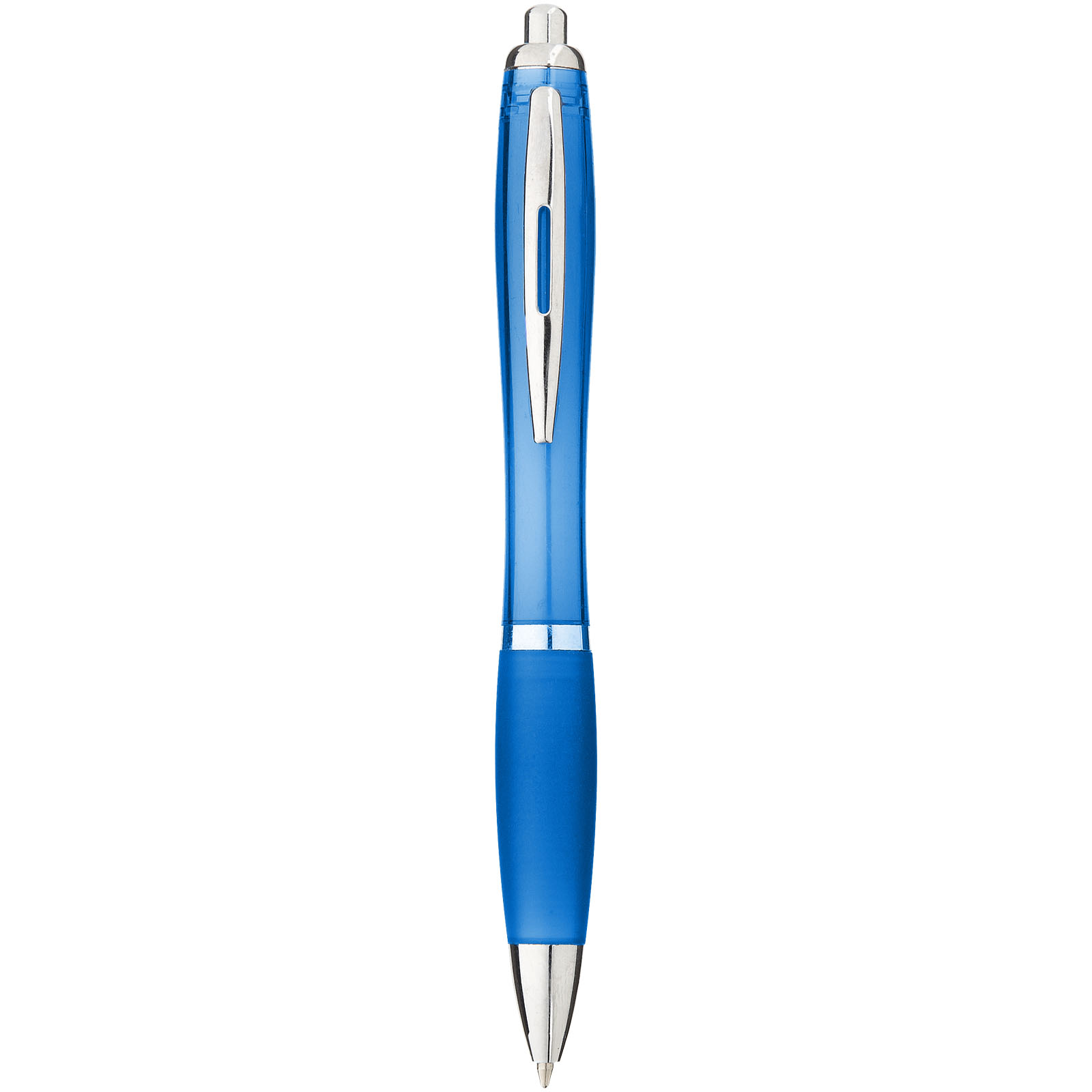 Bolígrafo con cuerpo y empuñadura del mismo color Nash (tinta azul)