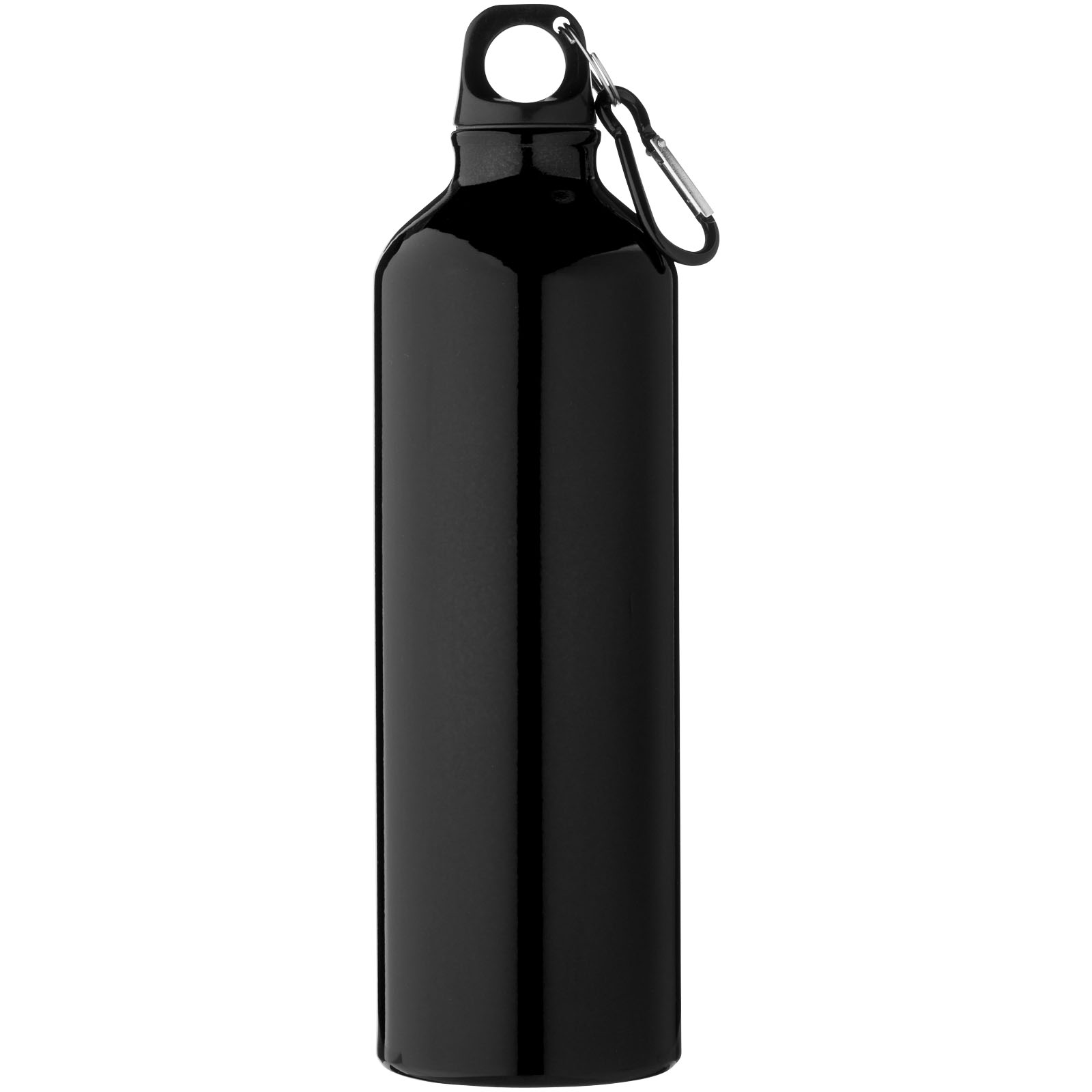 Botella de 770 ml de aluminio reciclado con certificado RCS con mosquetón Oregon