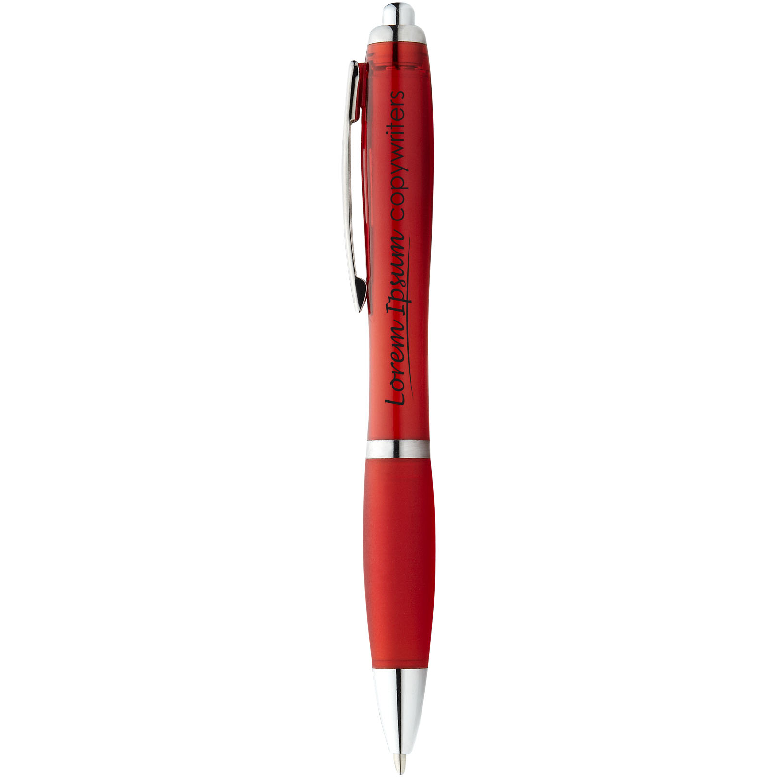 Bolígrafo de color con empuñadura de color Nash (tinta negra)