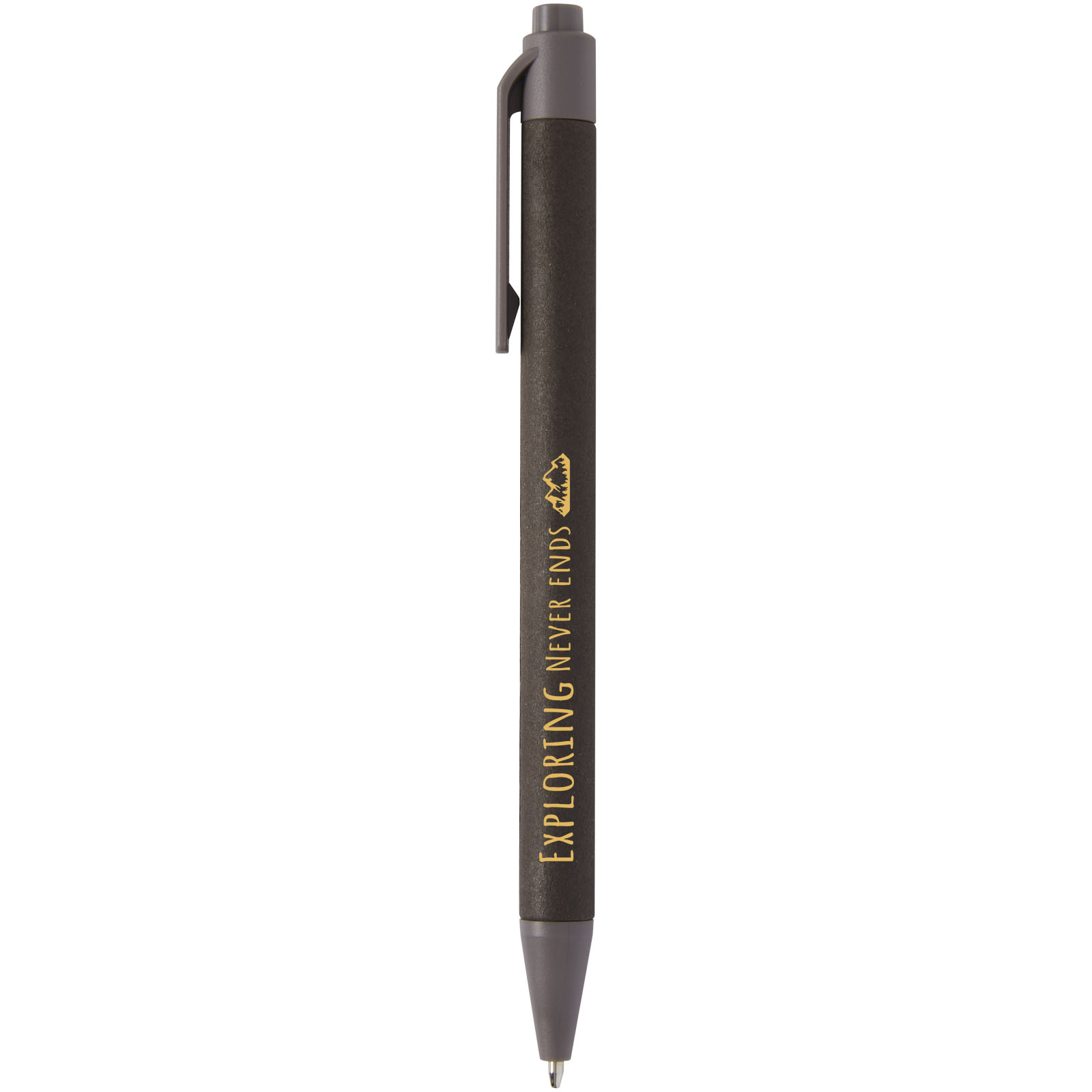 Bolígrafo de papel arrugado Fabianna (tinta negra)