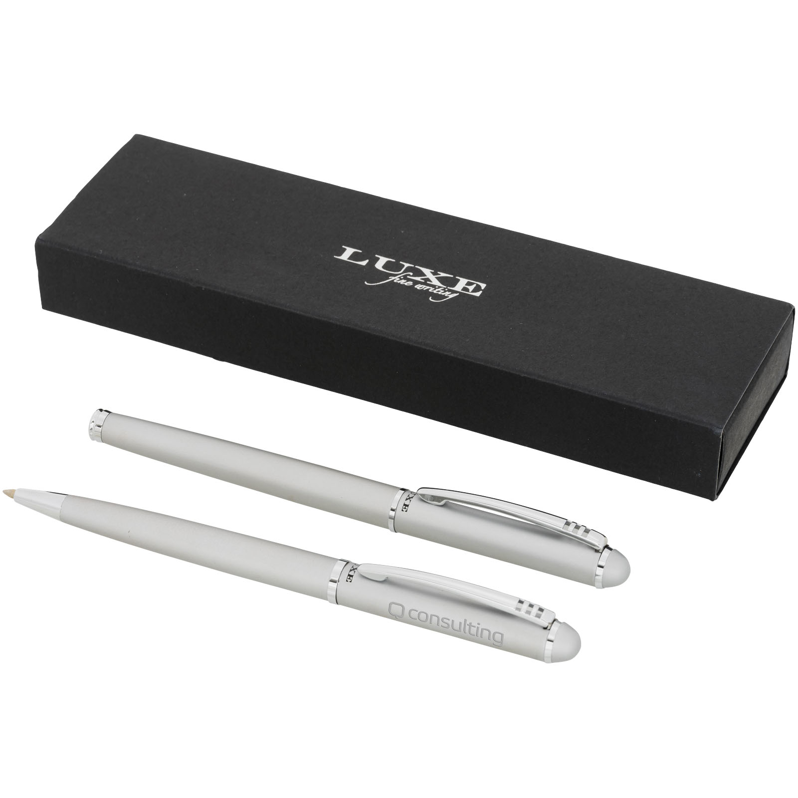 Set de bolígrafo y rollerball Andante (tinta negra)