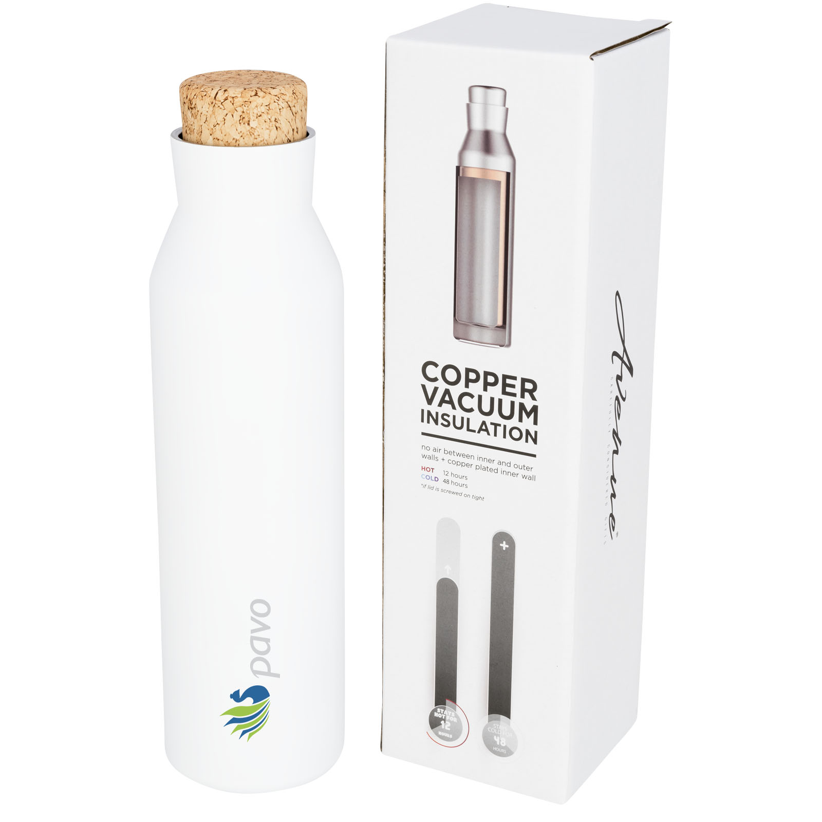 Botella con aislamiento de cobre al vacío de 590 ml  Norse