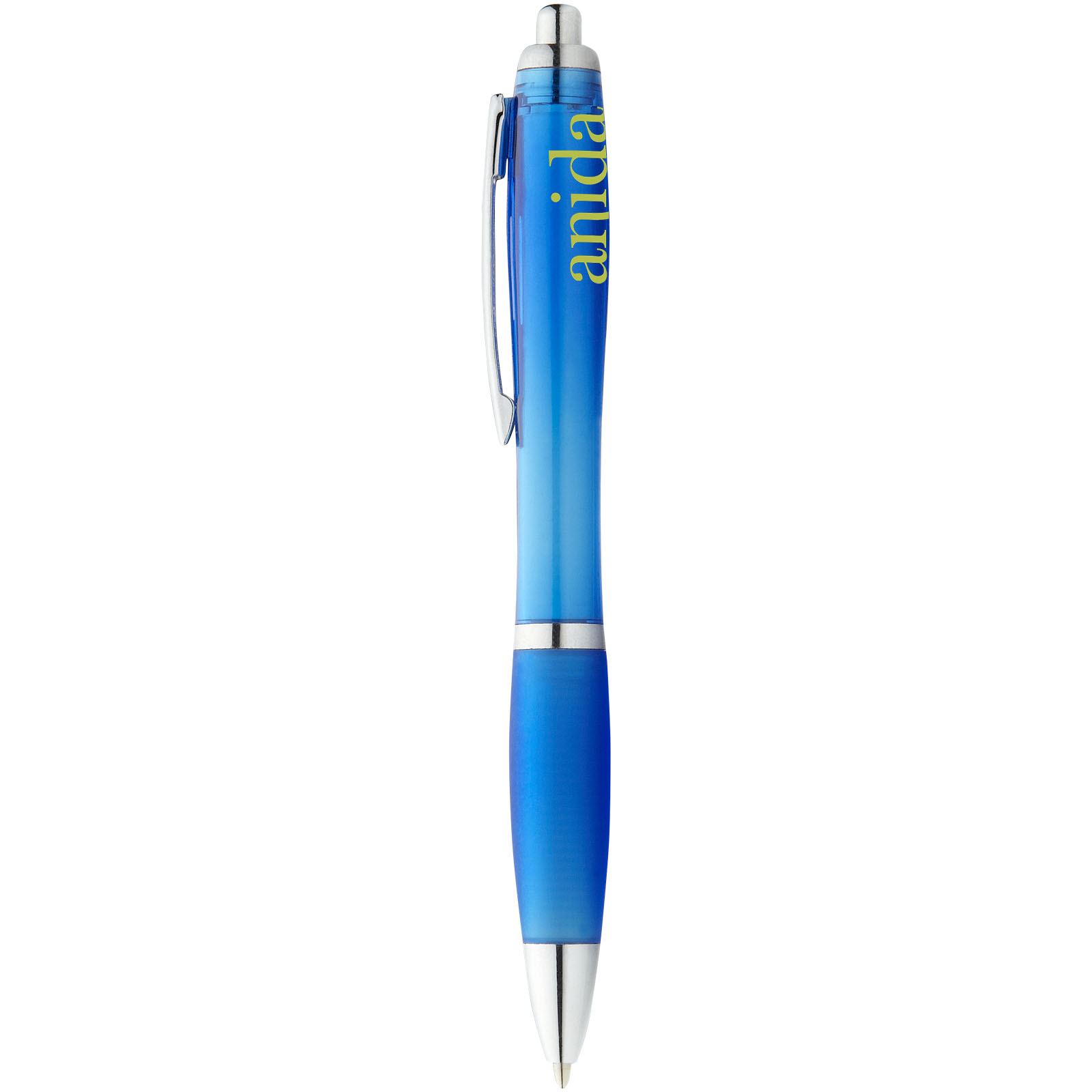Bolígrafo de color con empuñadura de color Nash (tinta negra)