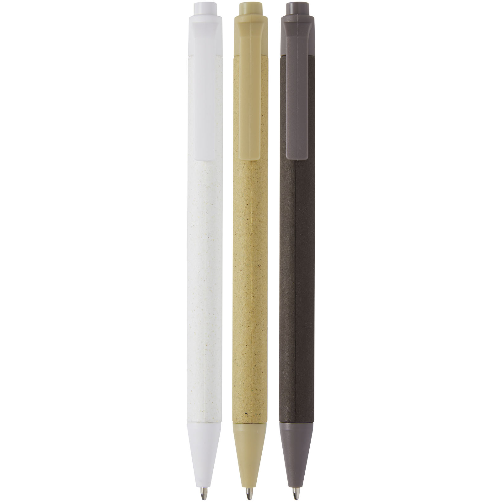 Bolígrafo de papel arrugado Fabianna (tinta negra)